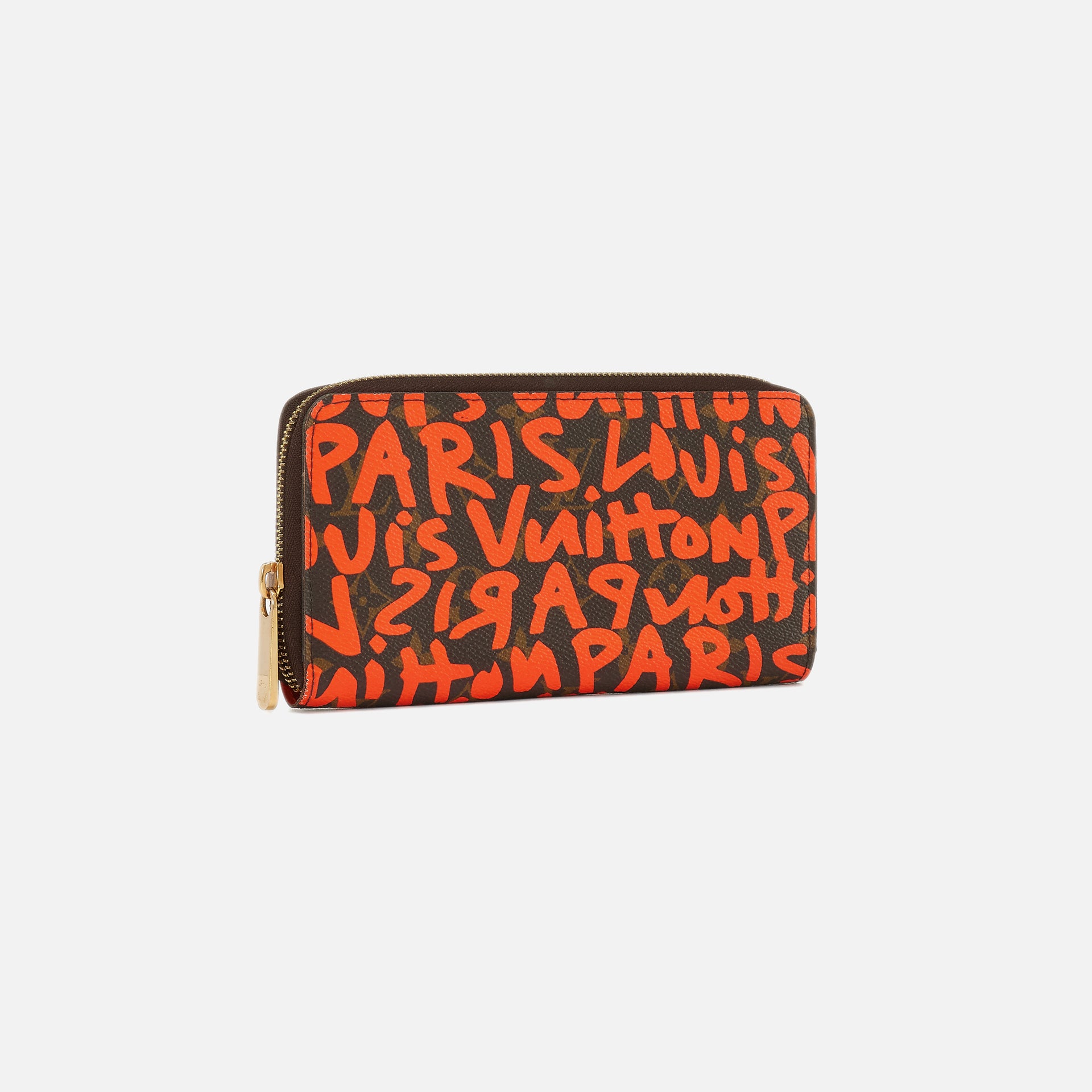 WGACA Louis Vuitton Sprouse Continental Wallet - Orange