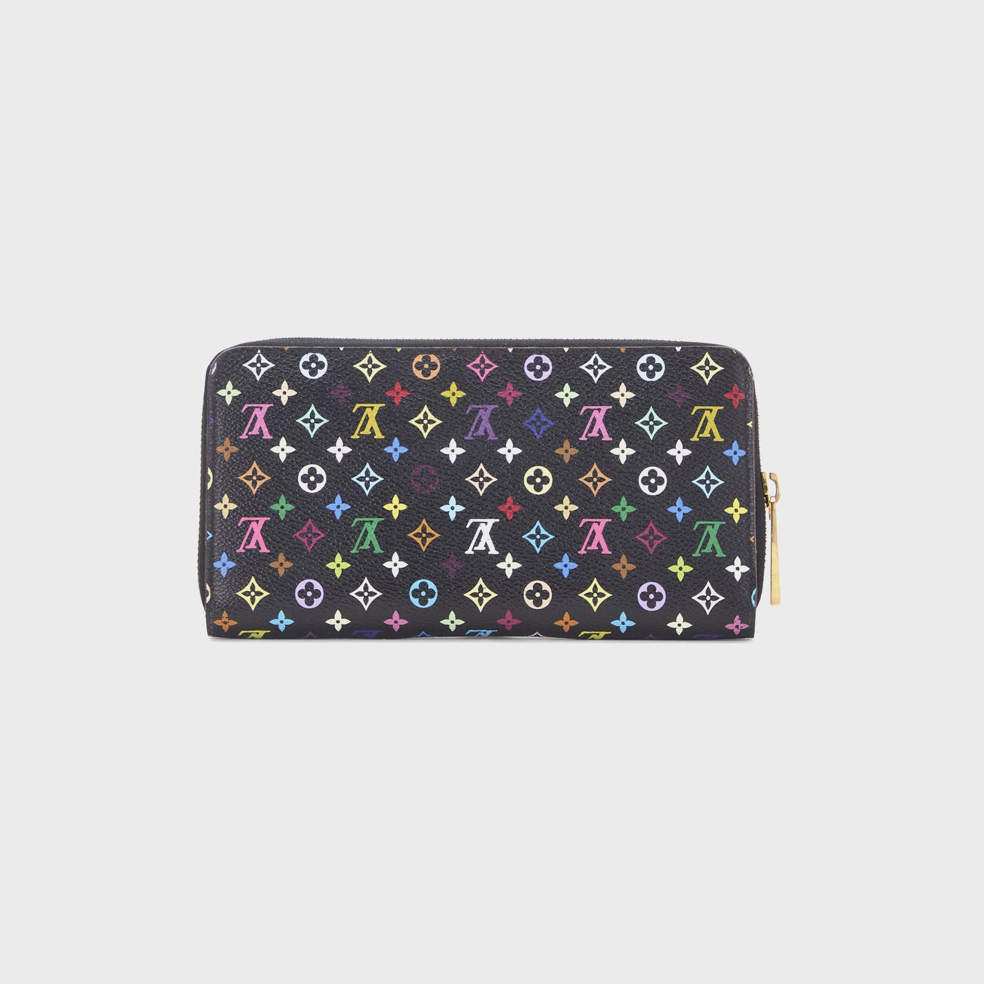 WGACA Louis Vuitton x Takashi Murakami Multi Zippy - Black