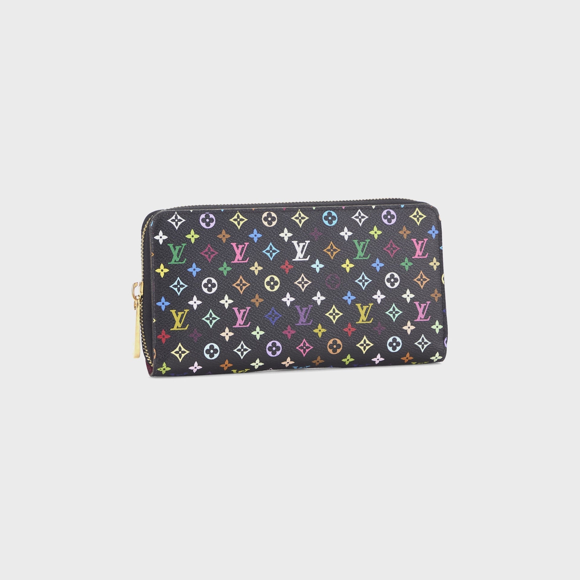 WGACA Louis Vuitton x Takashi Murakami Multi Zippy - Black