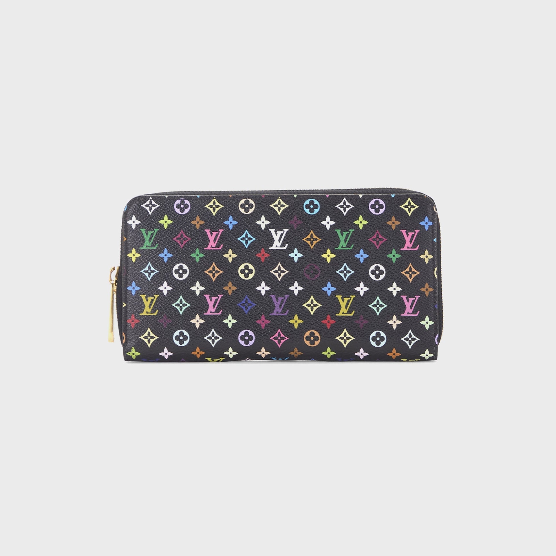 WGACA Louis Vuitton x Takashi Murakami Multi Zippy - Black