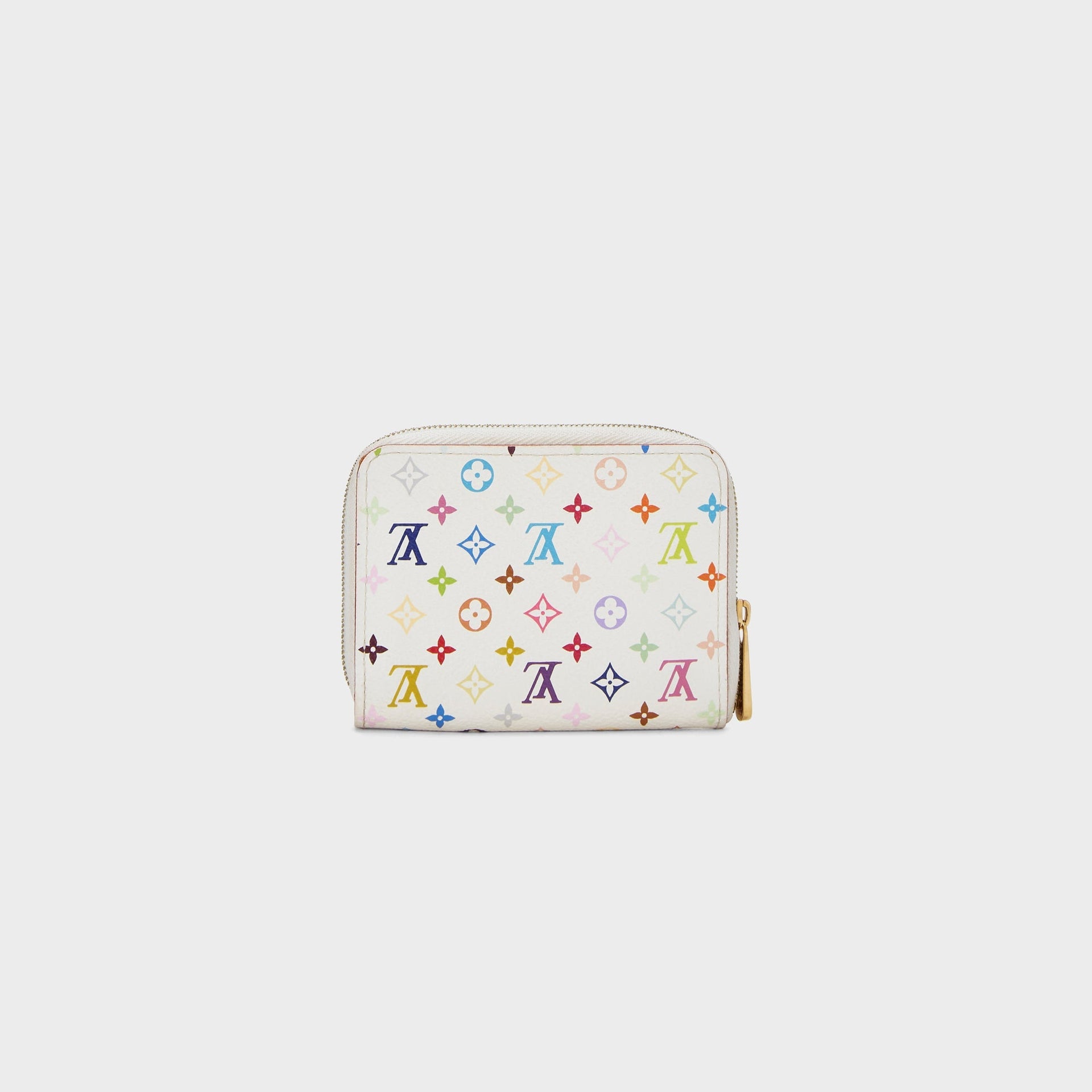 WGACA Louis Vuitton Multi Zippy Coin Purse - White