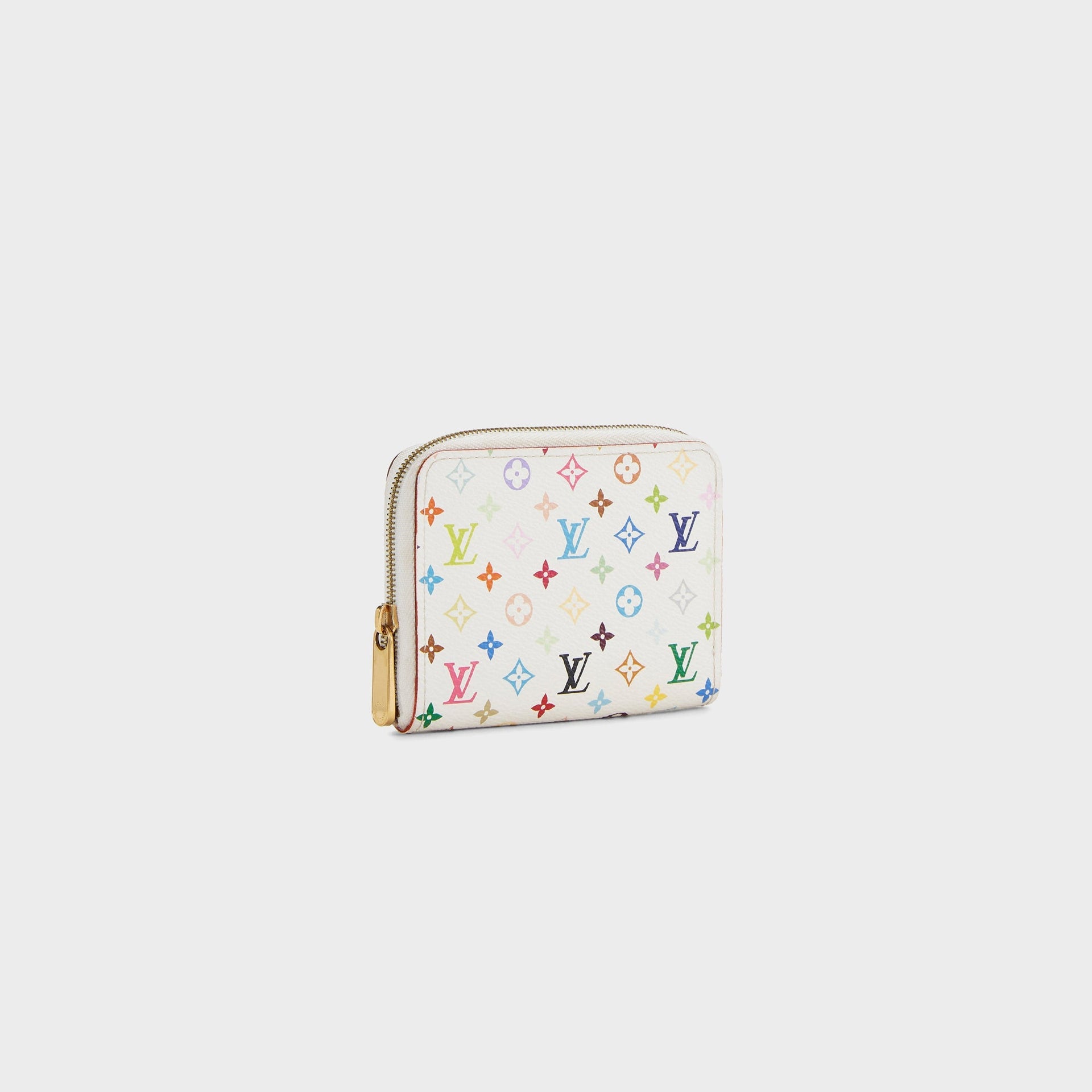 WGACA Louis Vuitton Multi Zippy Coin Purse - White