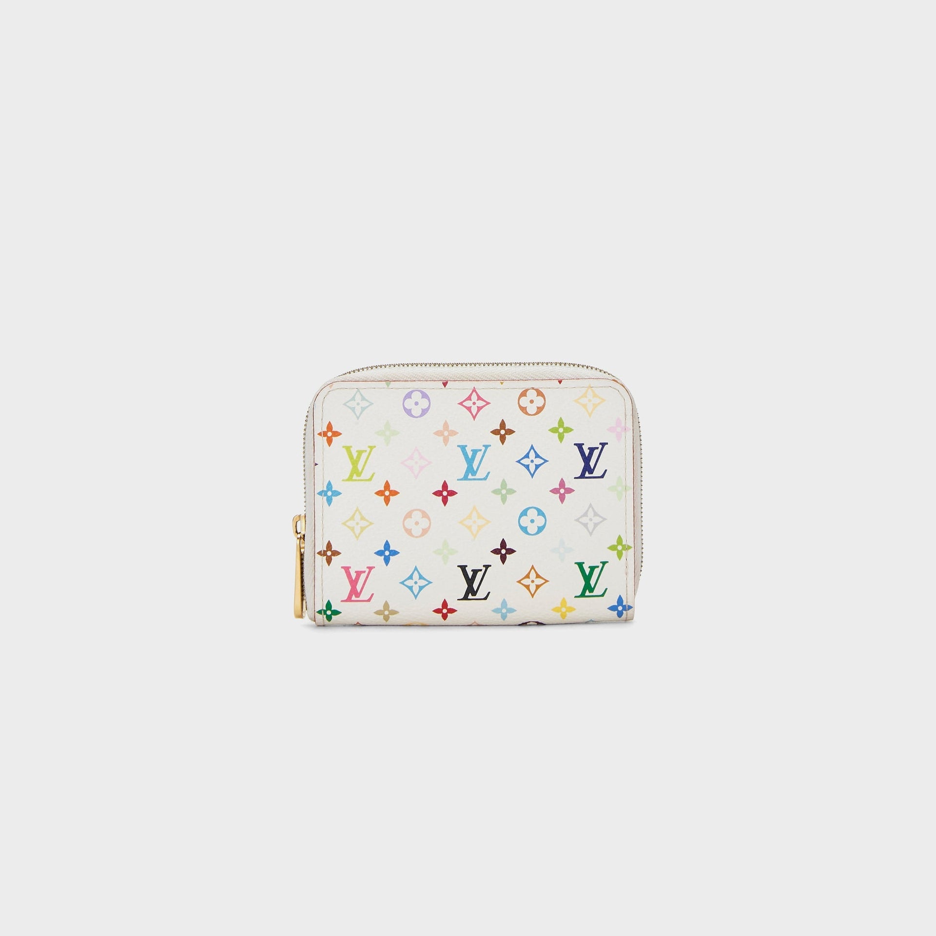 WGACA Louis Vuitton Multi Zippy Coin Purse - White