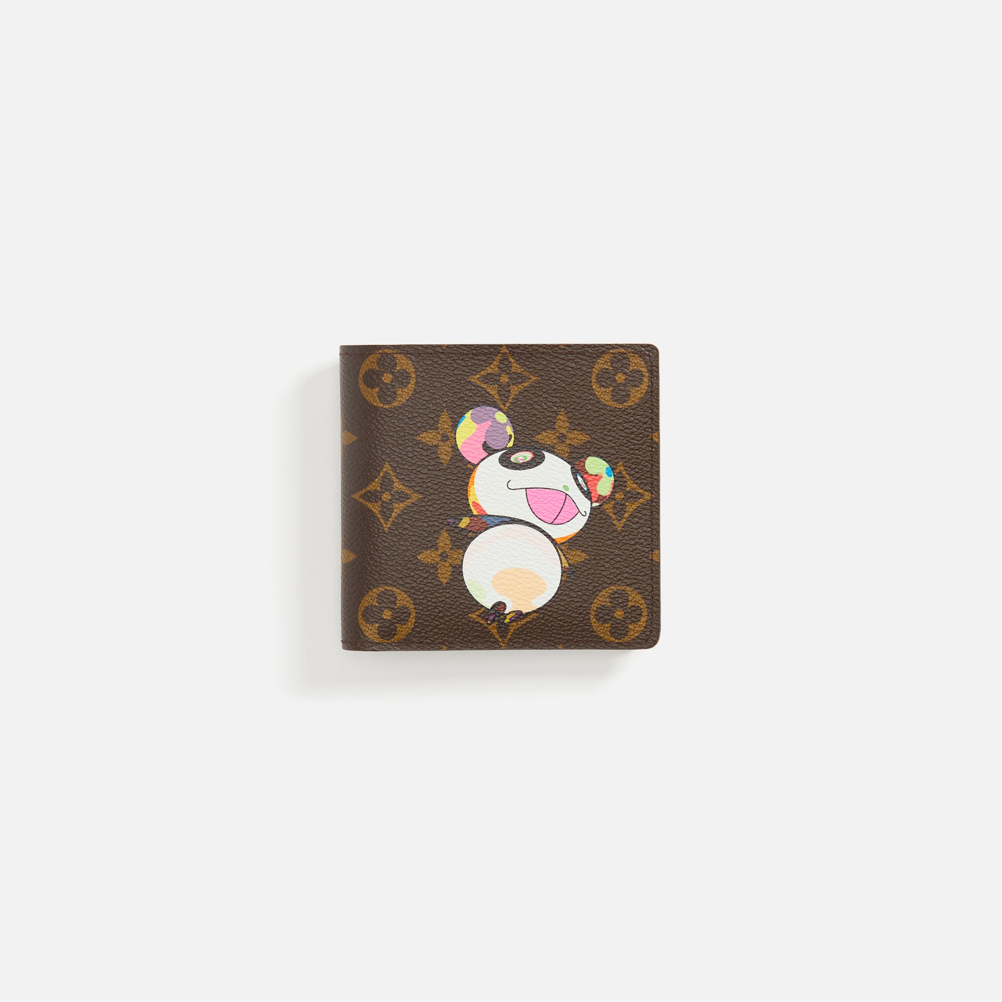 Louis Vuitton Murakami Panda Monogram Marco Bifold Men's Wallet 526lvs38