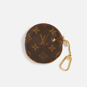 What Goes Around Comes Around Louis Vuitton Monogram Porte Monnaie Round  Coin Purse