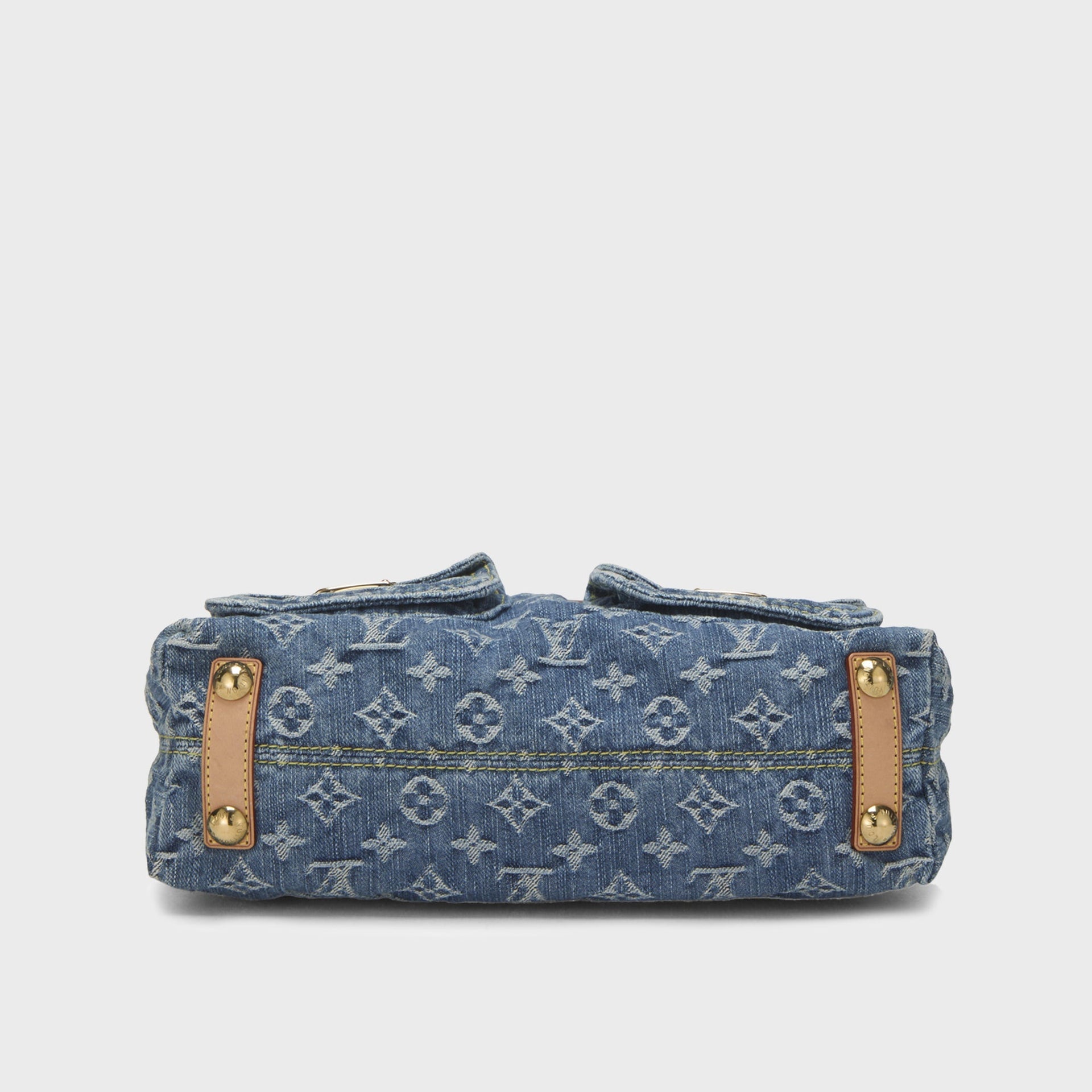 WGACA Louis Vuitton Monogram Baggy PM Shoulder Bag - Denim