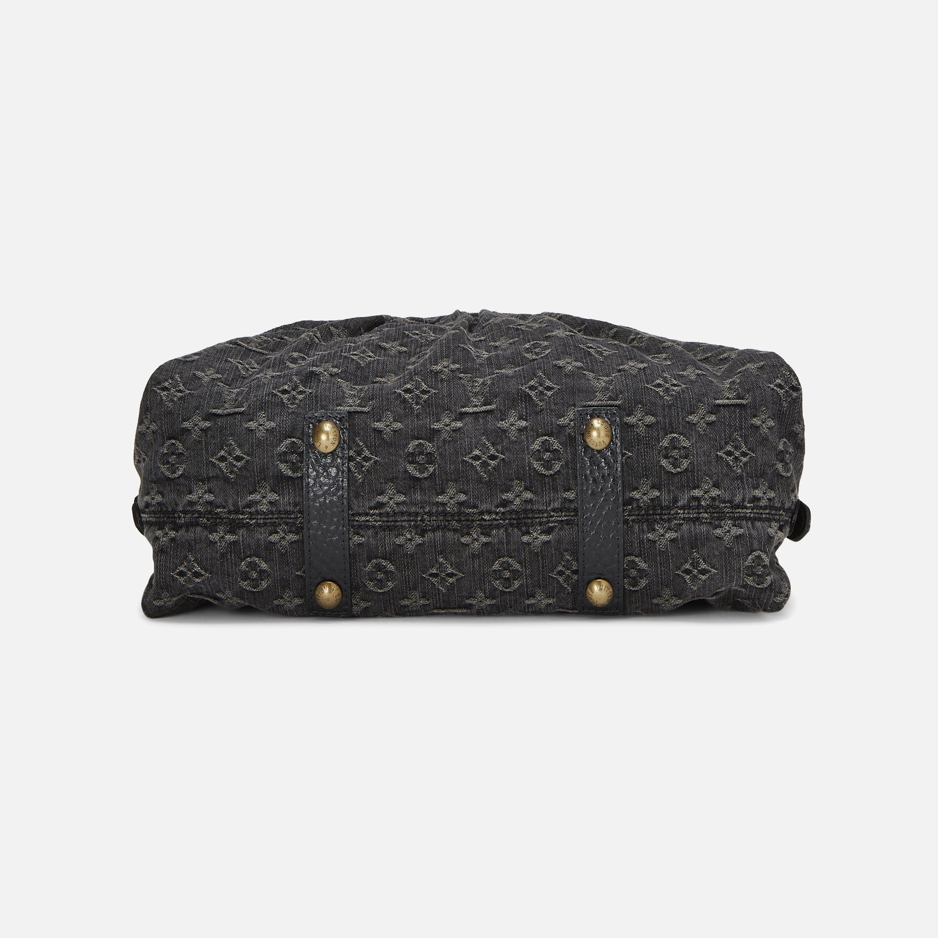 WGACA Louis Vuitton Denim Neocabby MM - Black