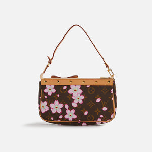 WGACA Louis Vuitton Murakami Blossom Pochette - Brown – Kith