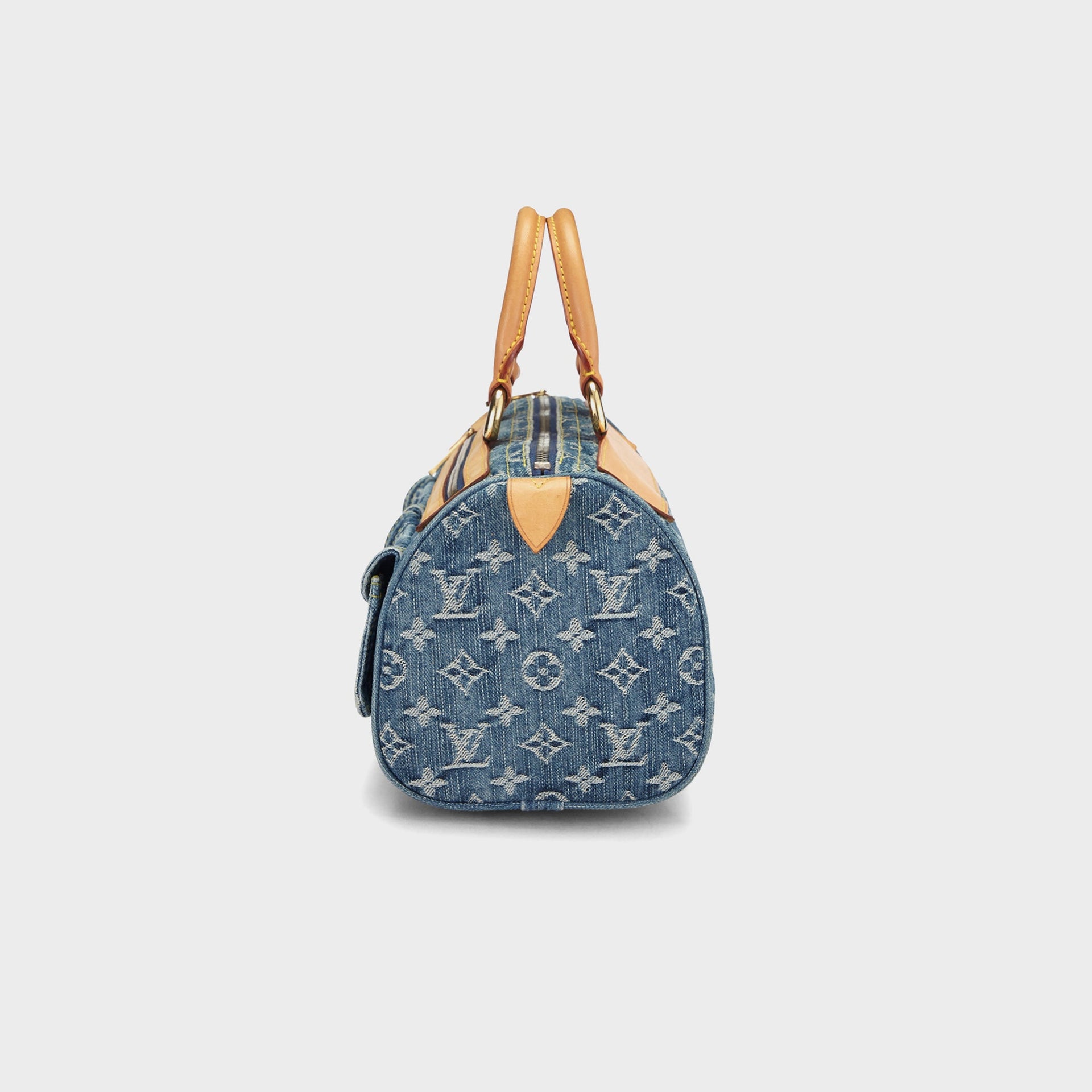 WGACA Louis Vuitton Denim Neo Speedy in Blue