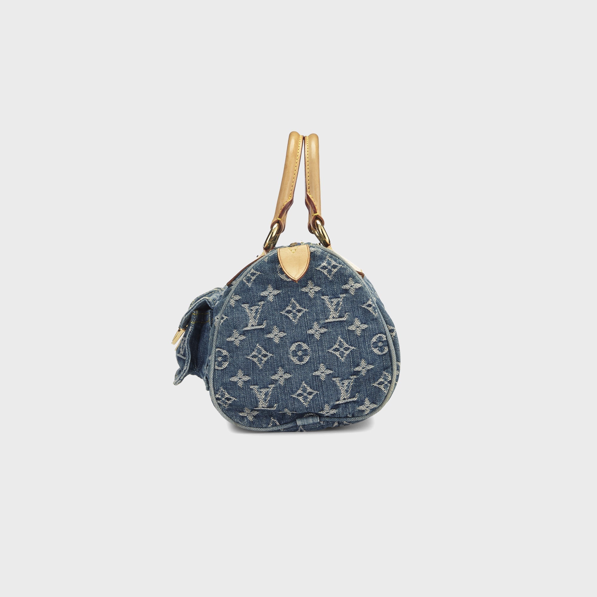 WGACA Louis Vuitton Denim Neo Speedy - Blue – Kith
