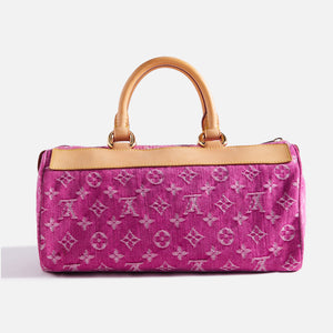 What Goes Around Comes Around Louis Vuitton Denim Neo Speedy Bag - Pink