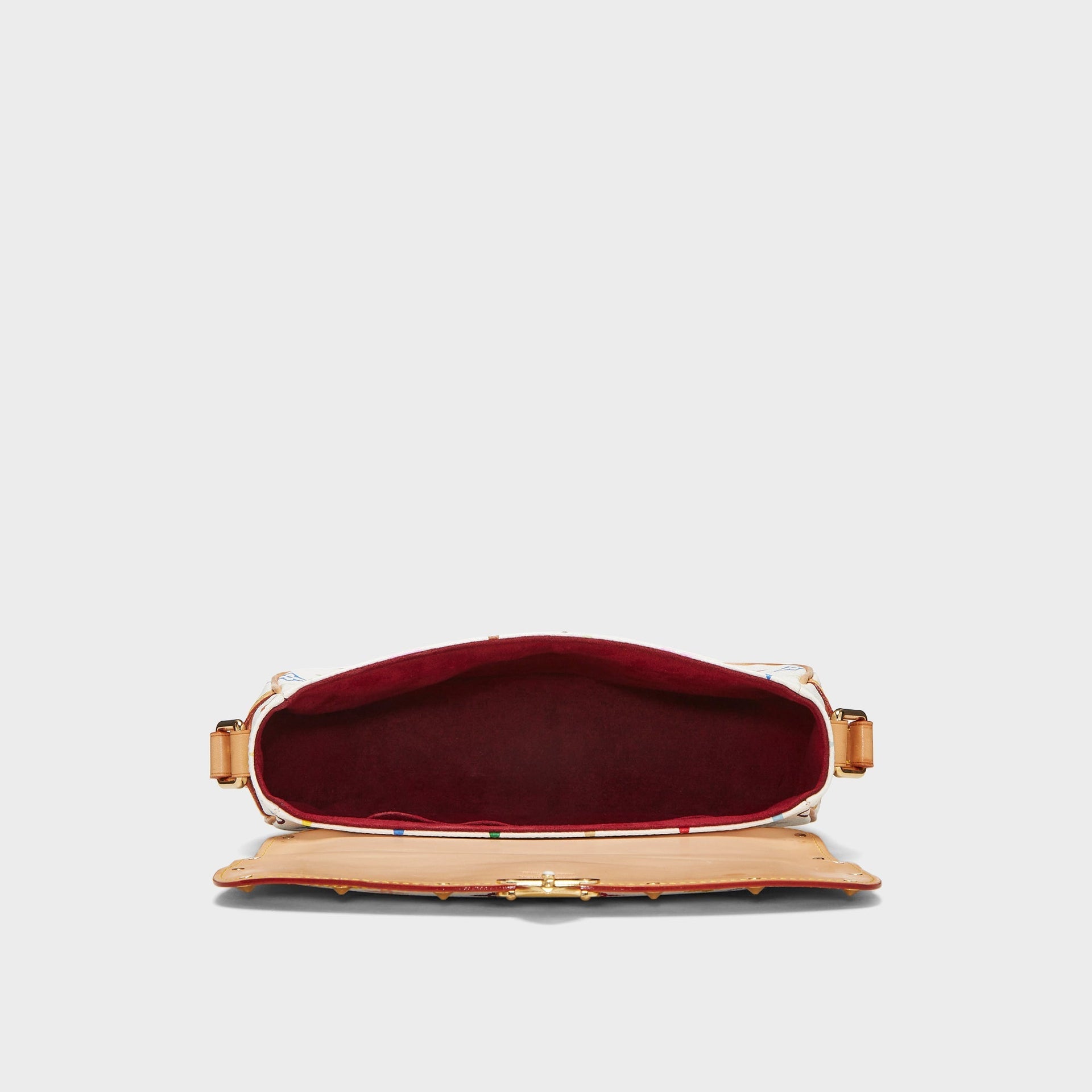 WGACA Louis Vuitton x Takashi Murakami White Monogram Multicolore Sologne - Multi