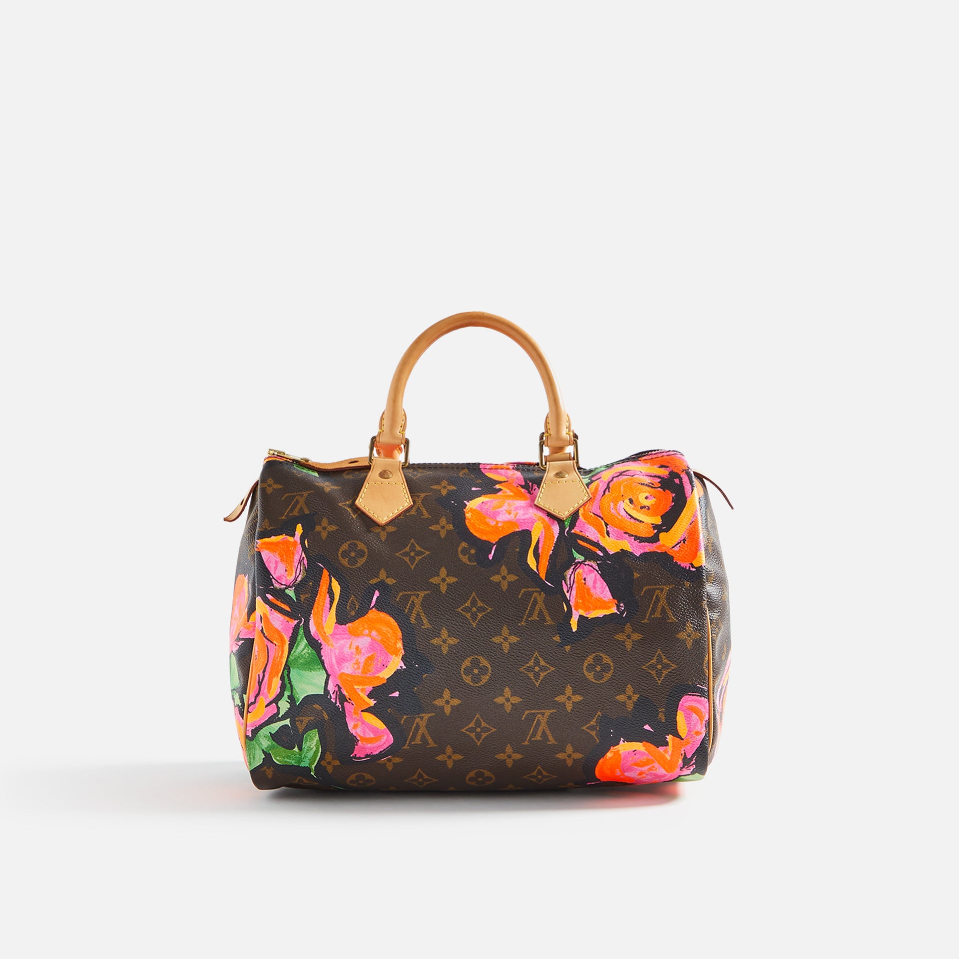 WGACA Louis Vuitton Roses Speedy 30 - Brown