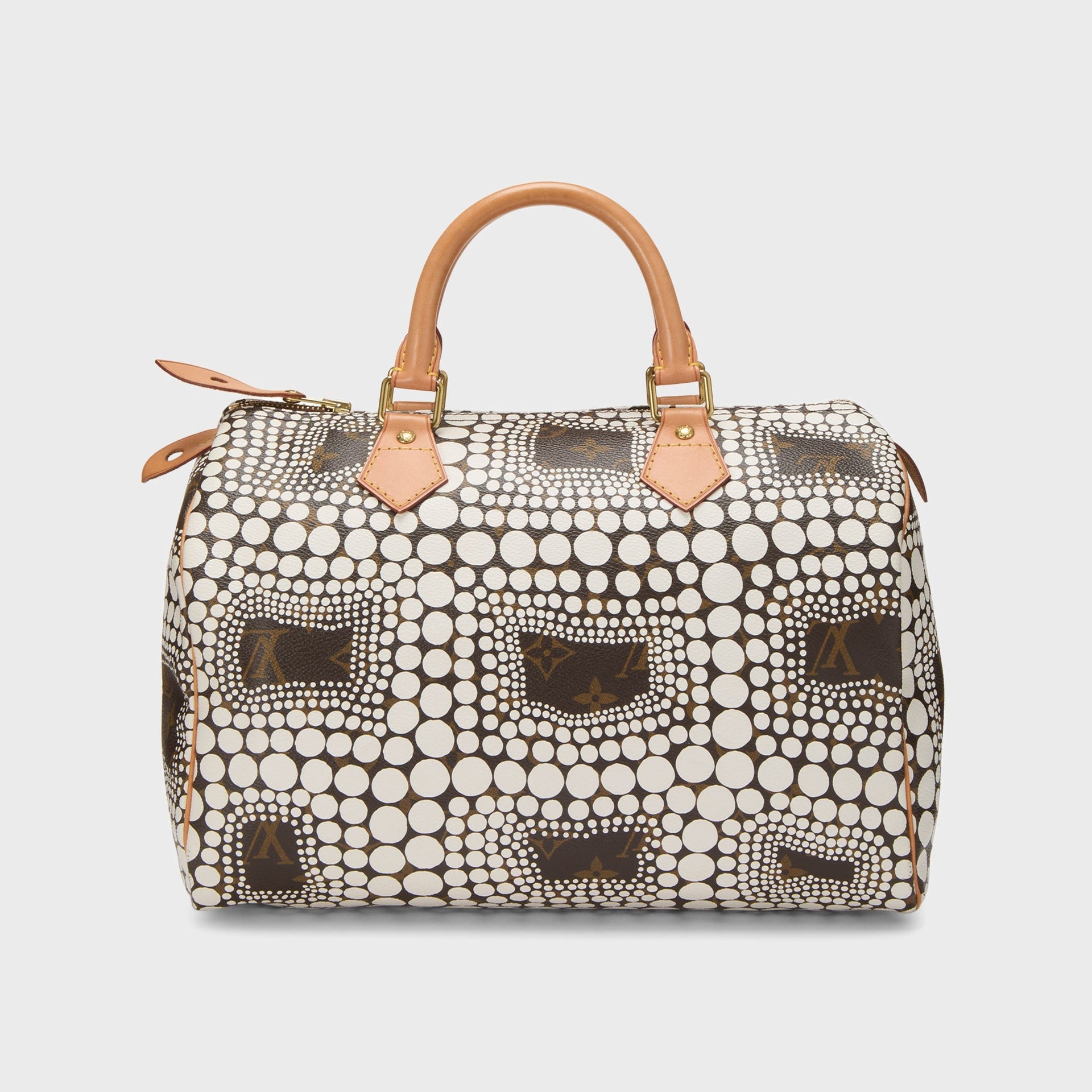 WGACA Louis Vuitton x Yayoi Kusama White Monogram Dots Infinity Speedy 30 - White
