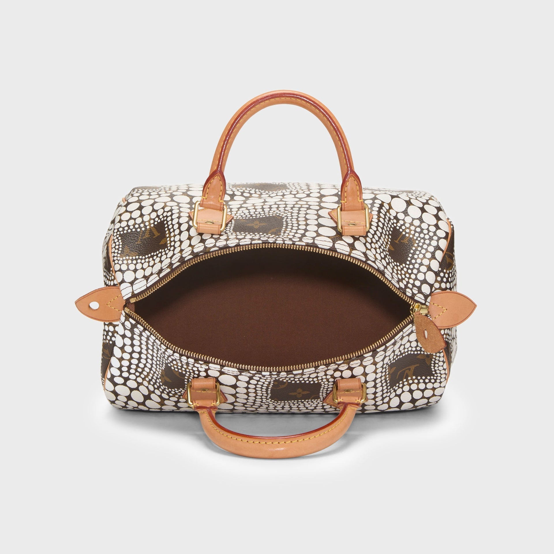 WGACA Louis Vuitton x Yayoi Kusama White Monogram Dots Infinity Speedy 30 - White