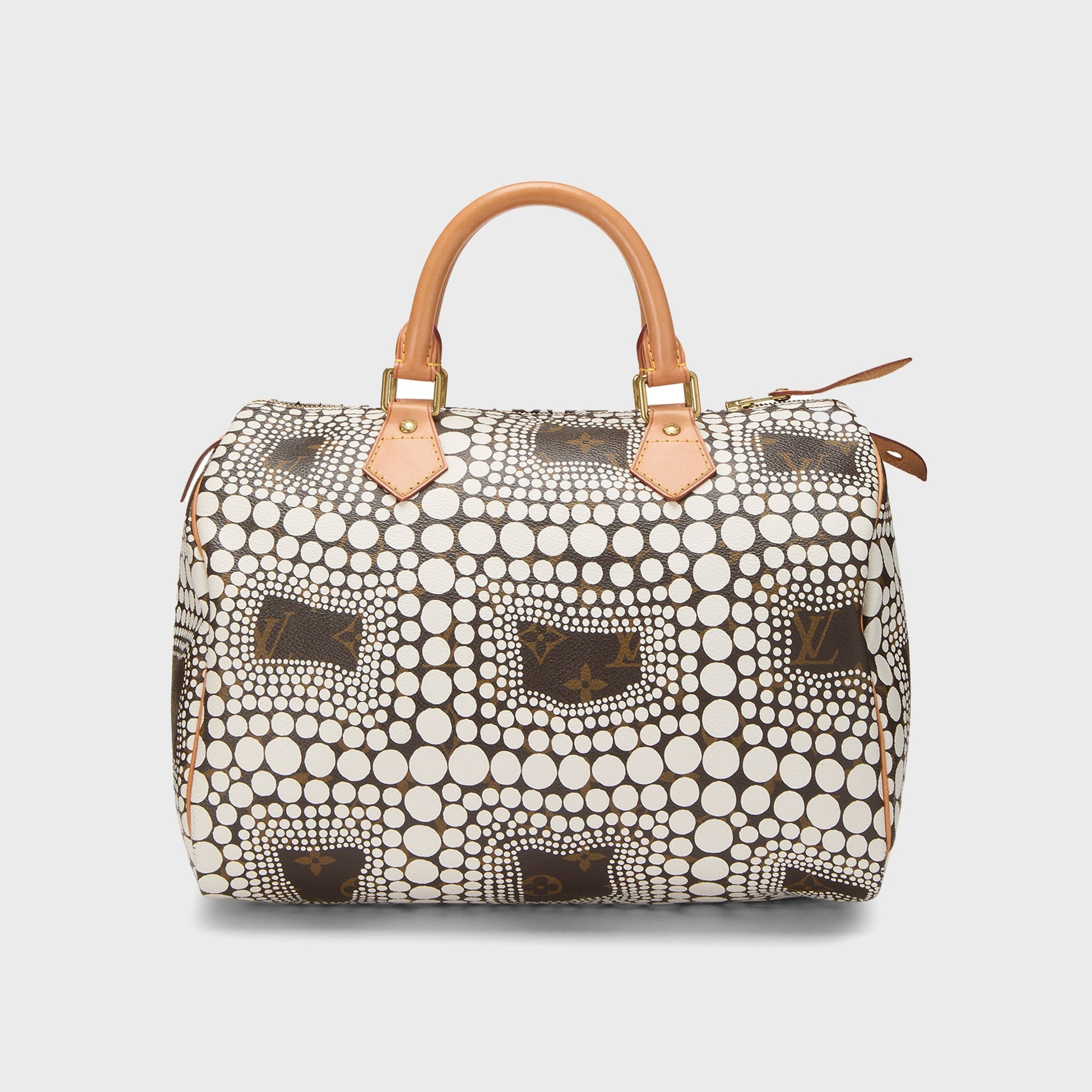 WGACA Louis Vuitton x Yayoi Kusama White Monogram Dots Infinity Speedy 30 - White
