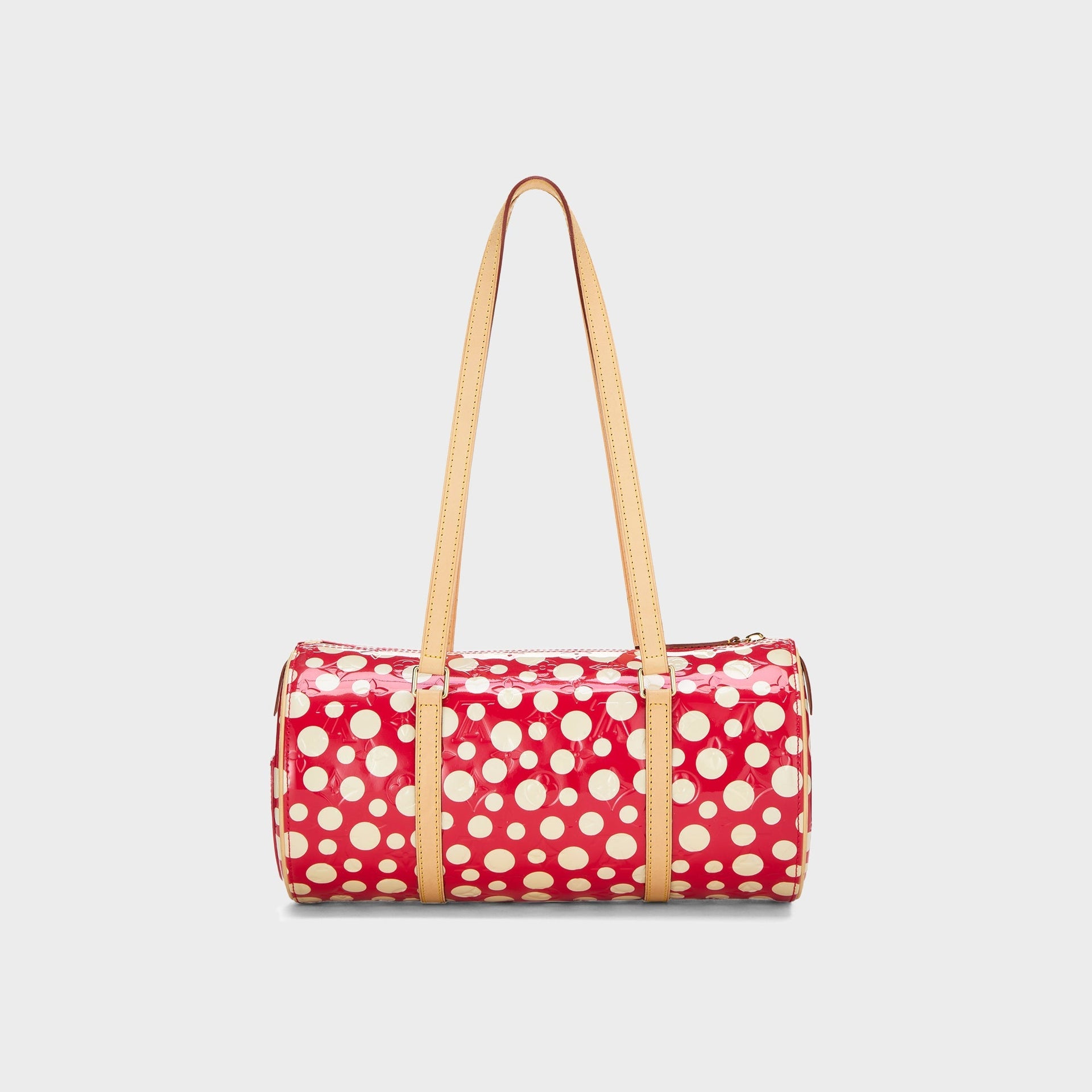 WGACA Louis Vuitton x Yayoi Kusama Red Monogram Dots Infinity Papillon 30 - Red
