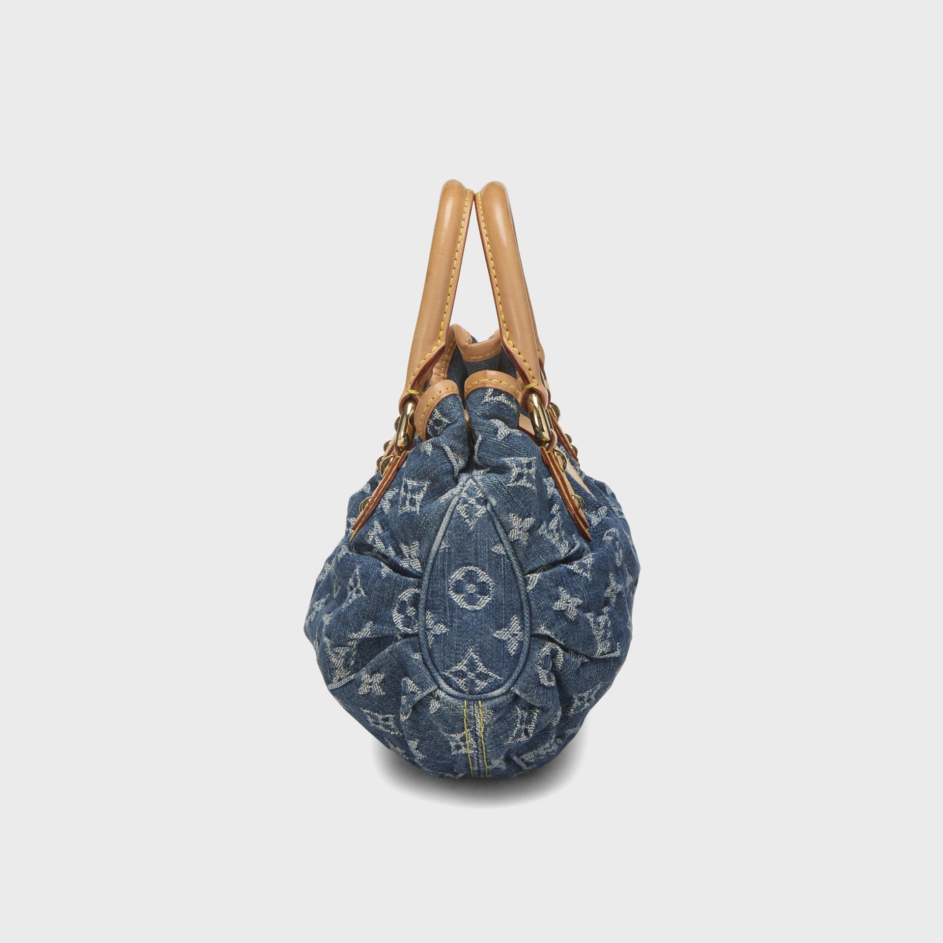 WGACA Louis Vuitton Denim Pleaty Bag - Blue