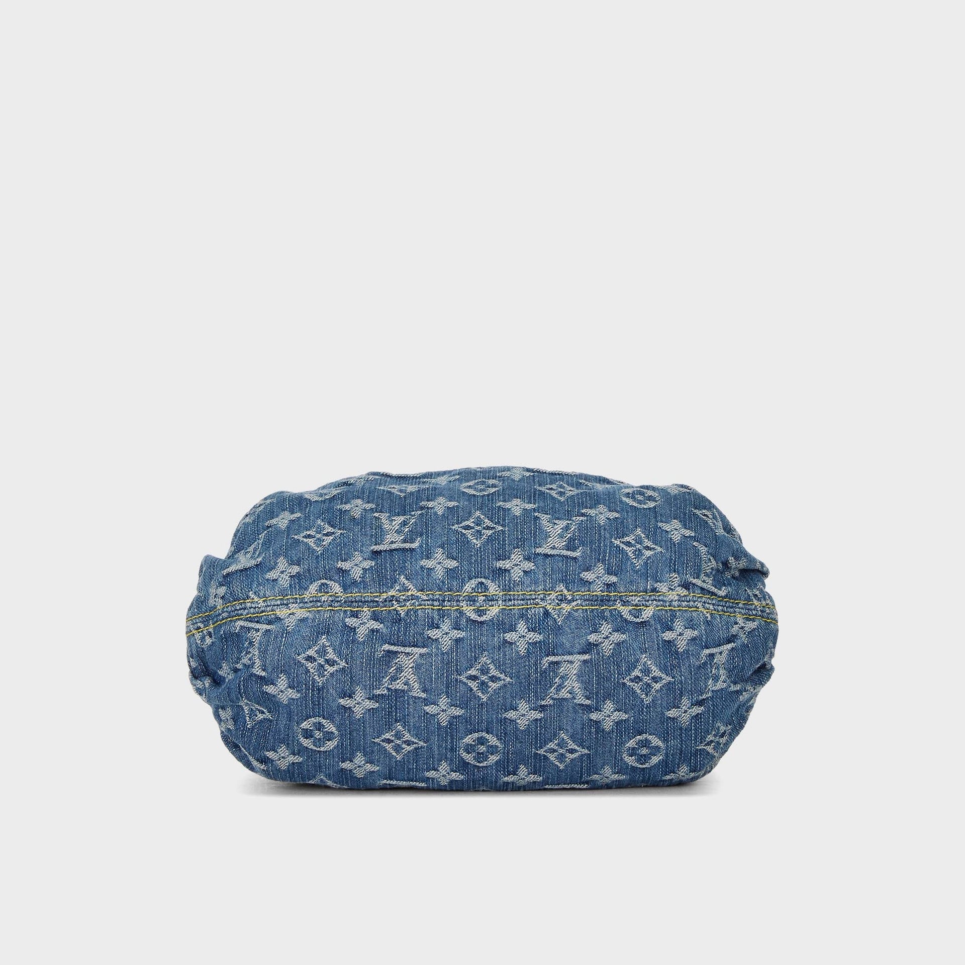 WGACA Louis Vuitton Monogram Denim Pleaty Handbag - Denim