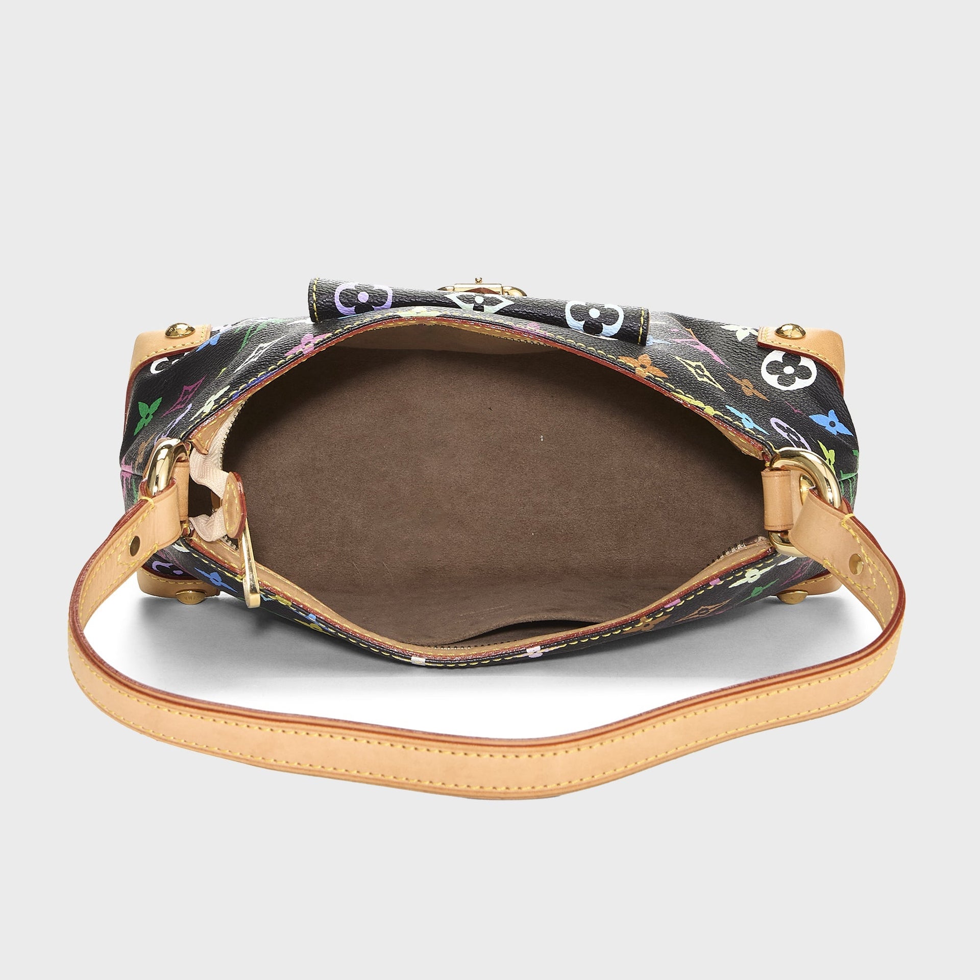 WGACA Louis Vuitton Monogram Multicolore Eliza Shoulder Bag - Black