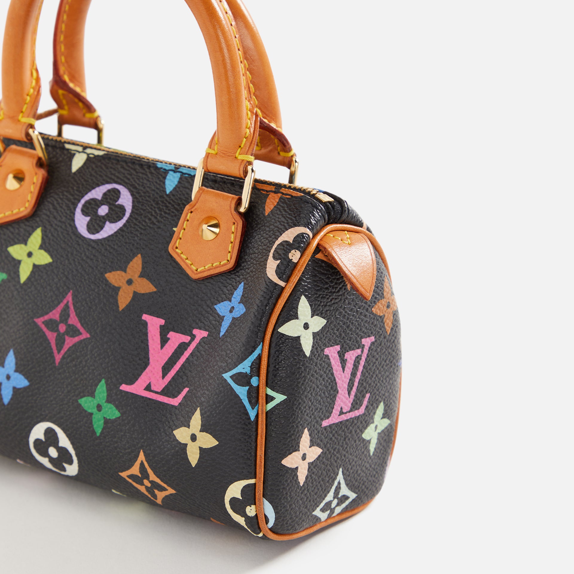 WGACA Louis Vuitton Mini Speedy - Black / Multi