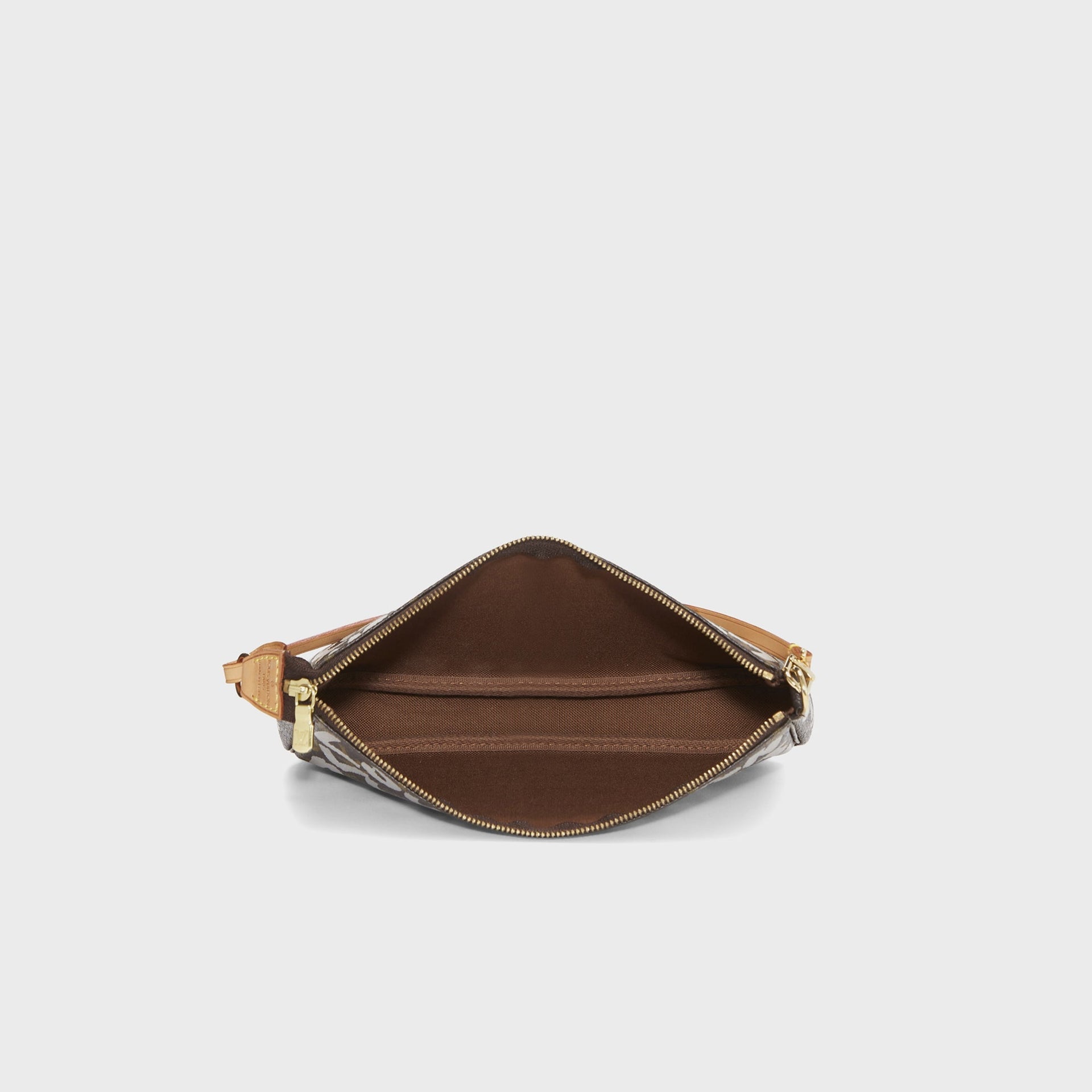 WGACA Louis Vuitton x Stephen Sprouse Monogram Graffiti Pochette - Grey