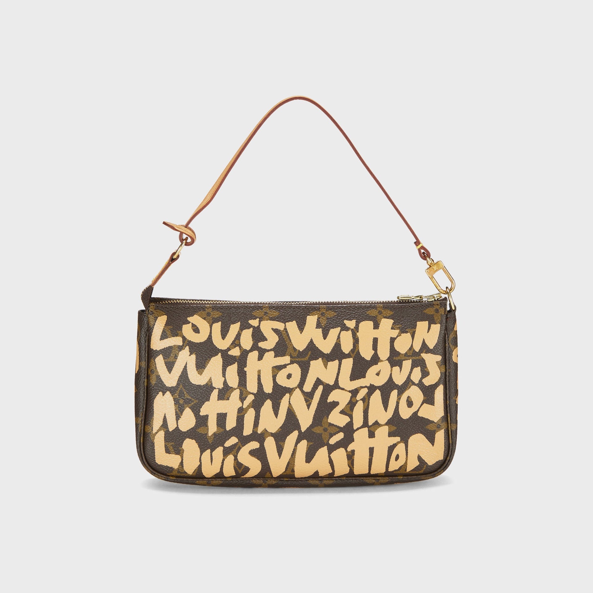 WGACA Louis Vuitton Sprouse Pochette Accessoires V2 in Beige