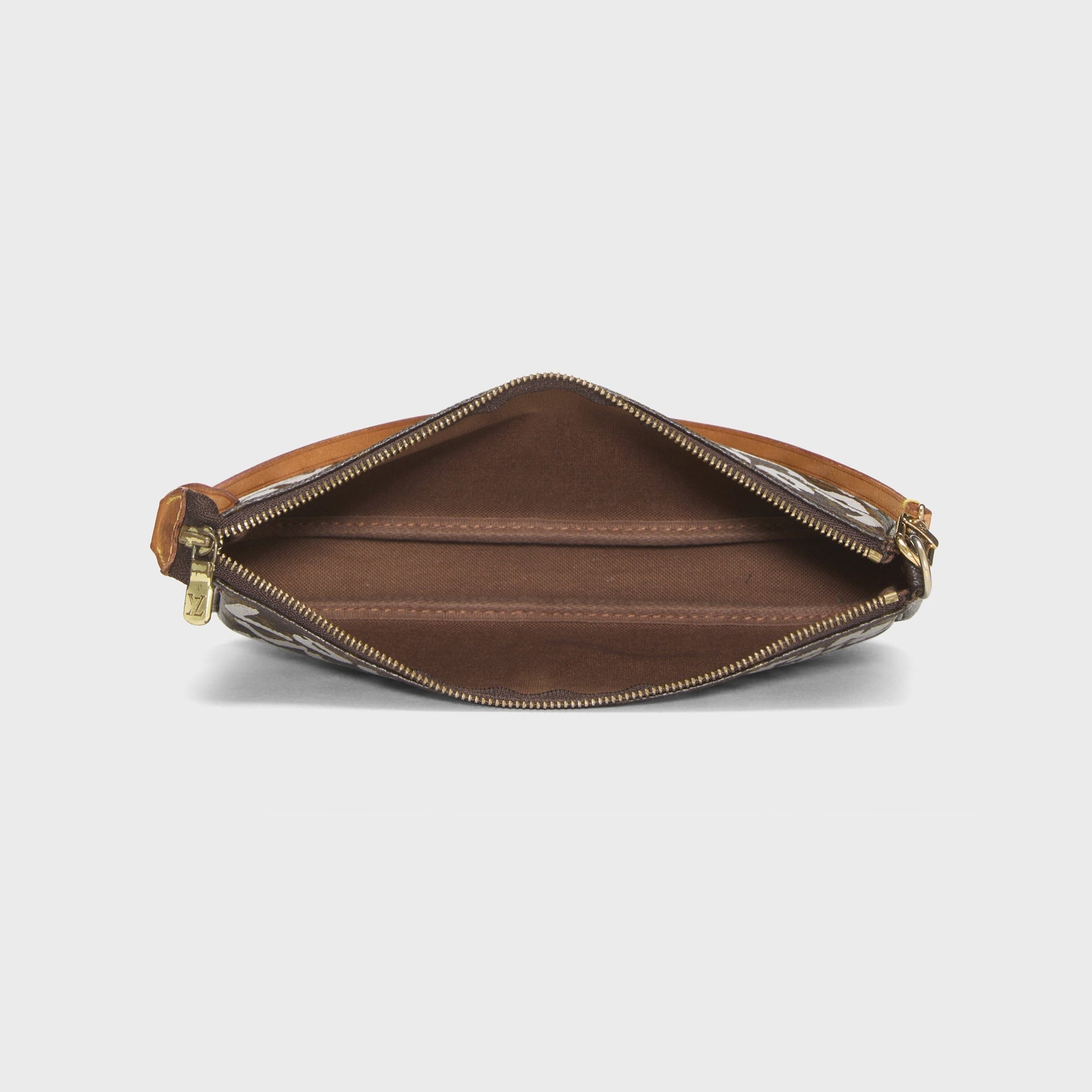 WGACA Louis Vuitton x Stephen Sprouse Orange Monogram Graffiti Pochette Accessoires - Brown