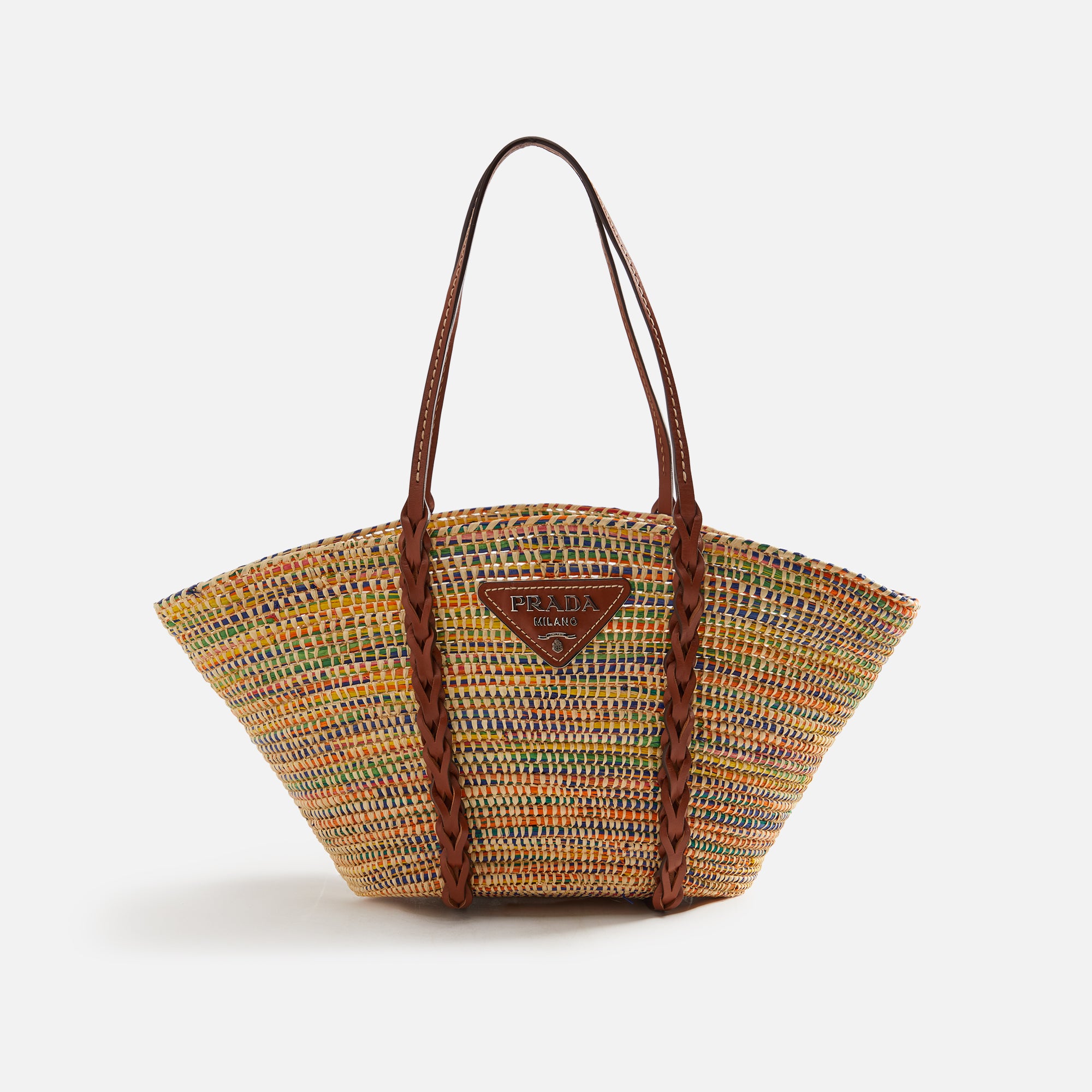 WGACA Prada Raffia Tote - Multi – Kith