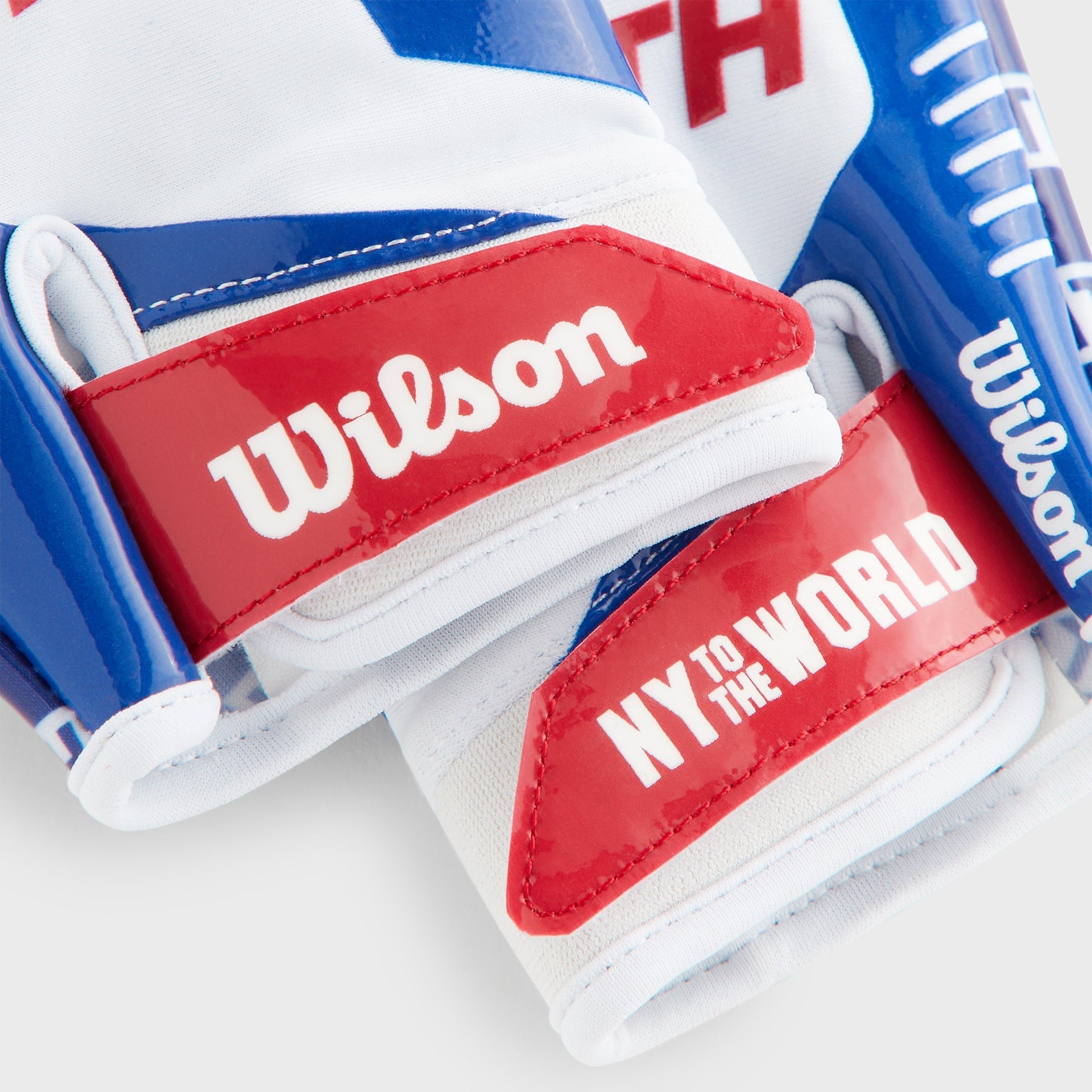 Kith & Wilson for the NFL Receiver Gloves - Blue / White - PH