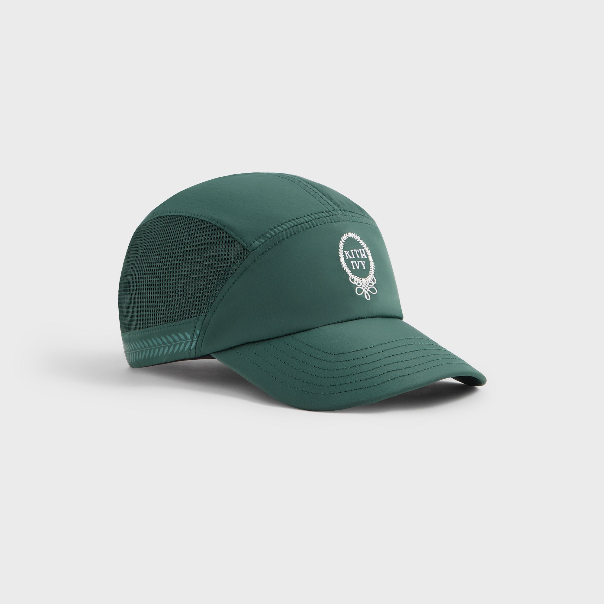 Kith メッシュ トラッカー キャップ オリーブ カーキ Kith Ivy for Wilson Woven Camp Cap - Ivy Green