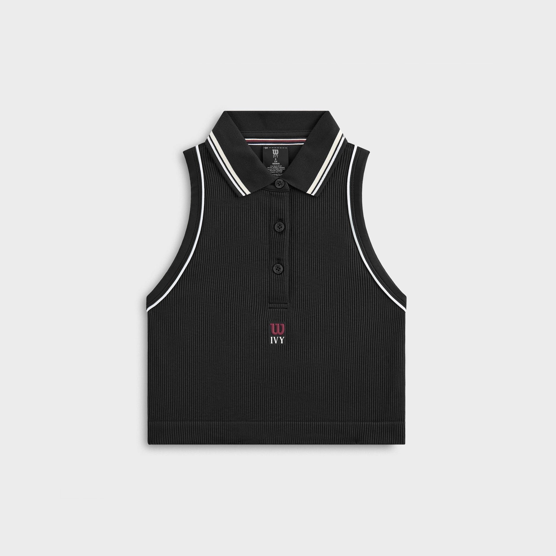 Kith Ivy for Wilson Women's Topspin Seamless Polo - Black
