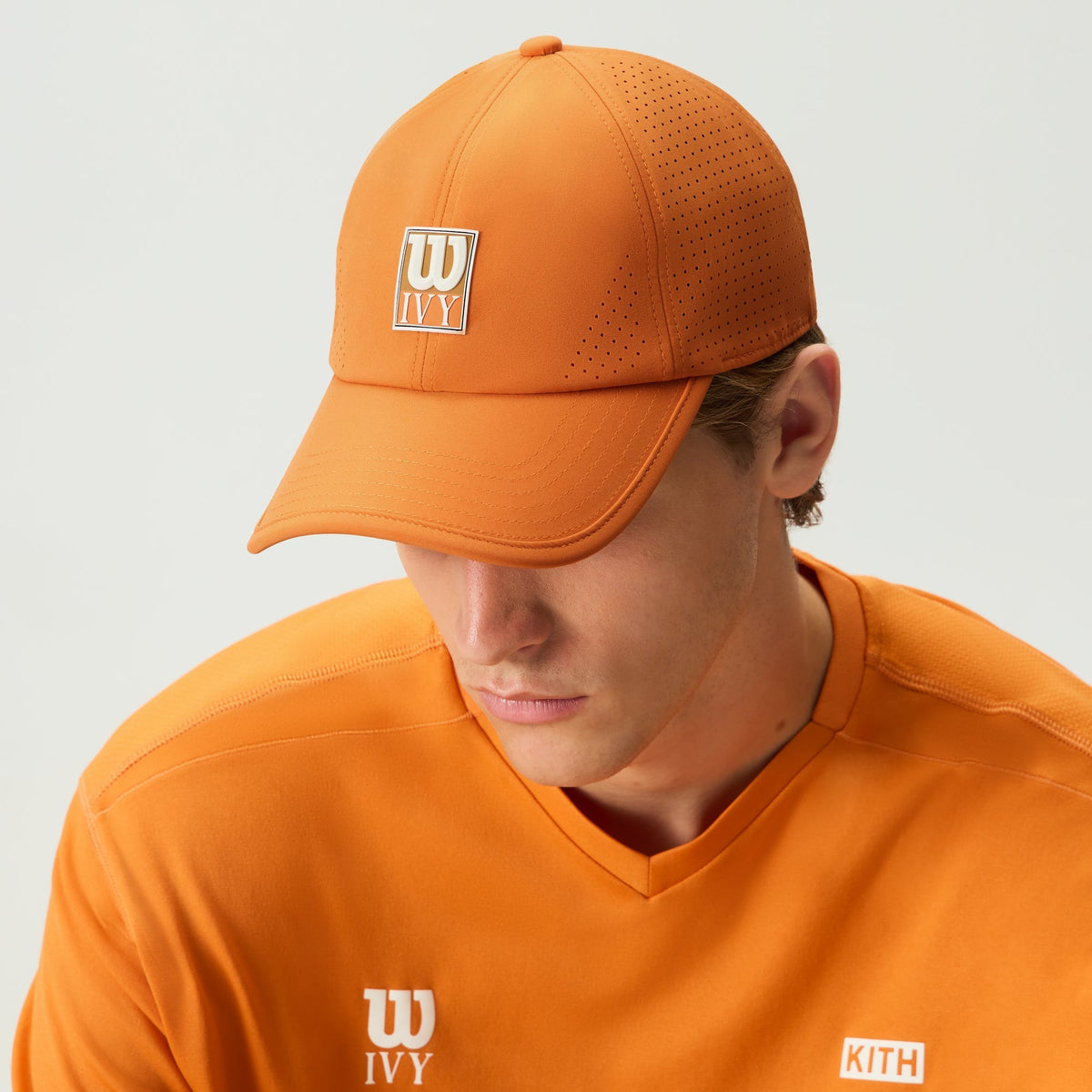 Kith Ivy for Wilson Laser Cut Perforated Cap - Clementine - PH