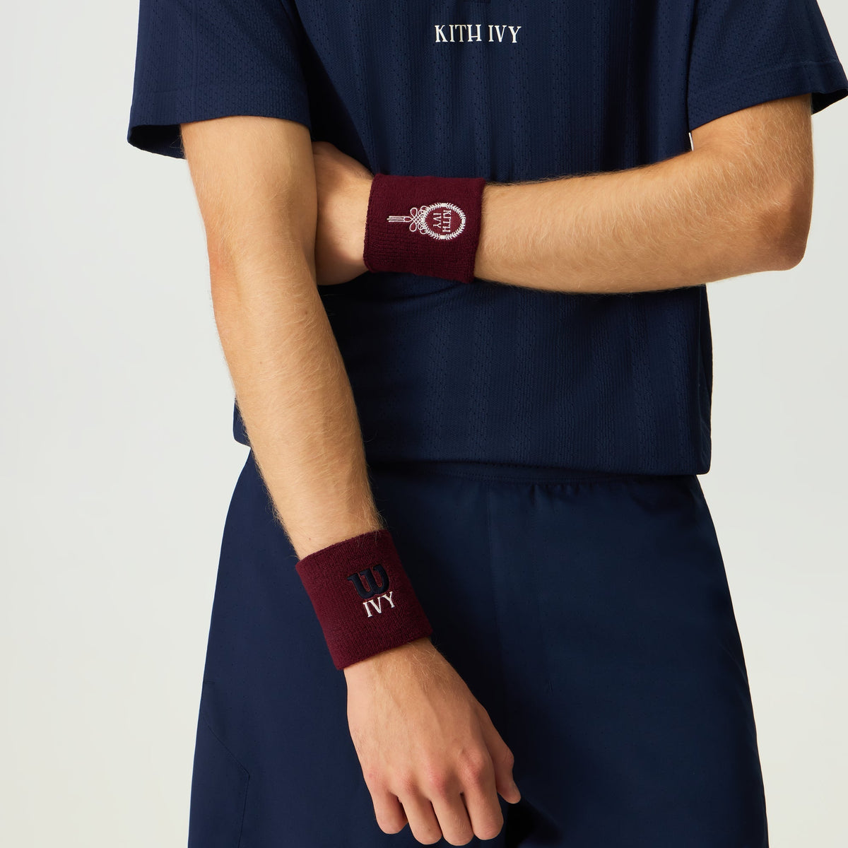 Kith Ivy for Wilson Classic Terry Wristbands - Magma - PH