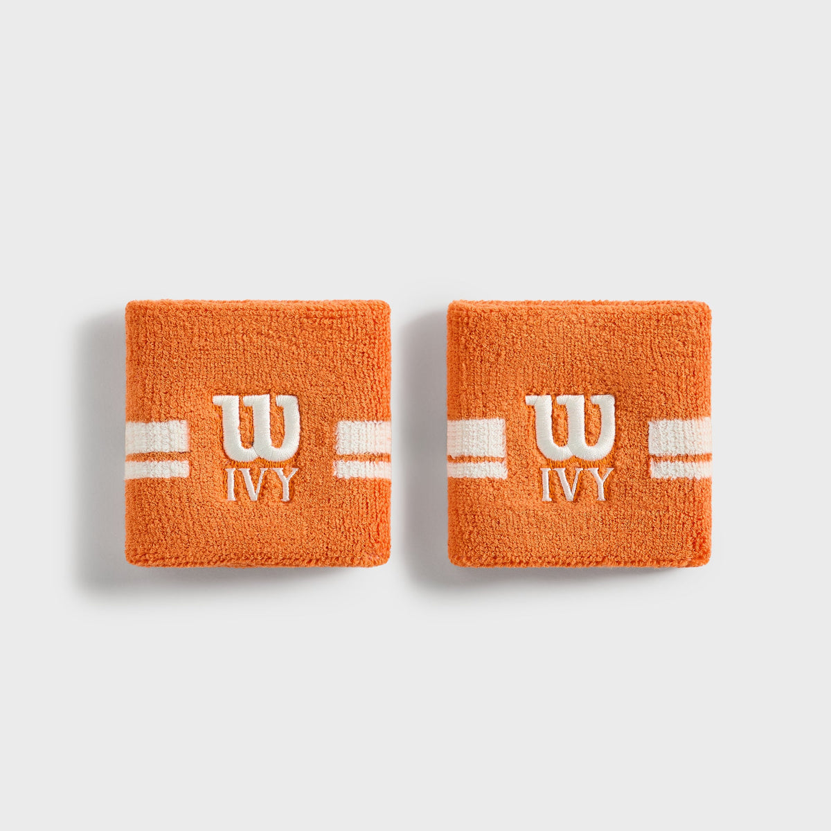 Kith Ivy for Wilson Striped Wristbands - Clementine