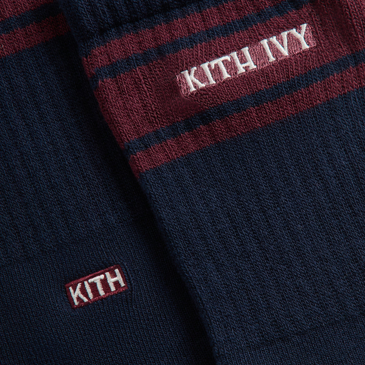 Kith Ivy for Wilson Striped Crew Socks - Nocturnal - PH