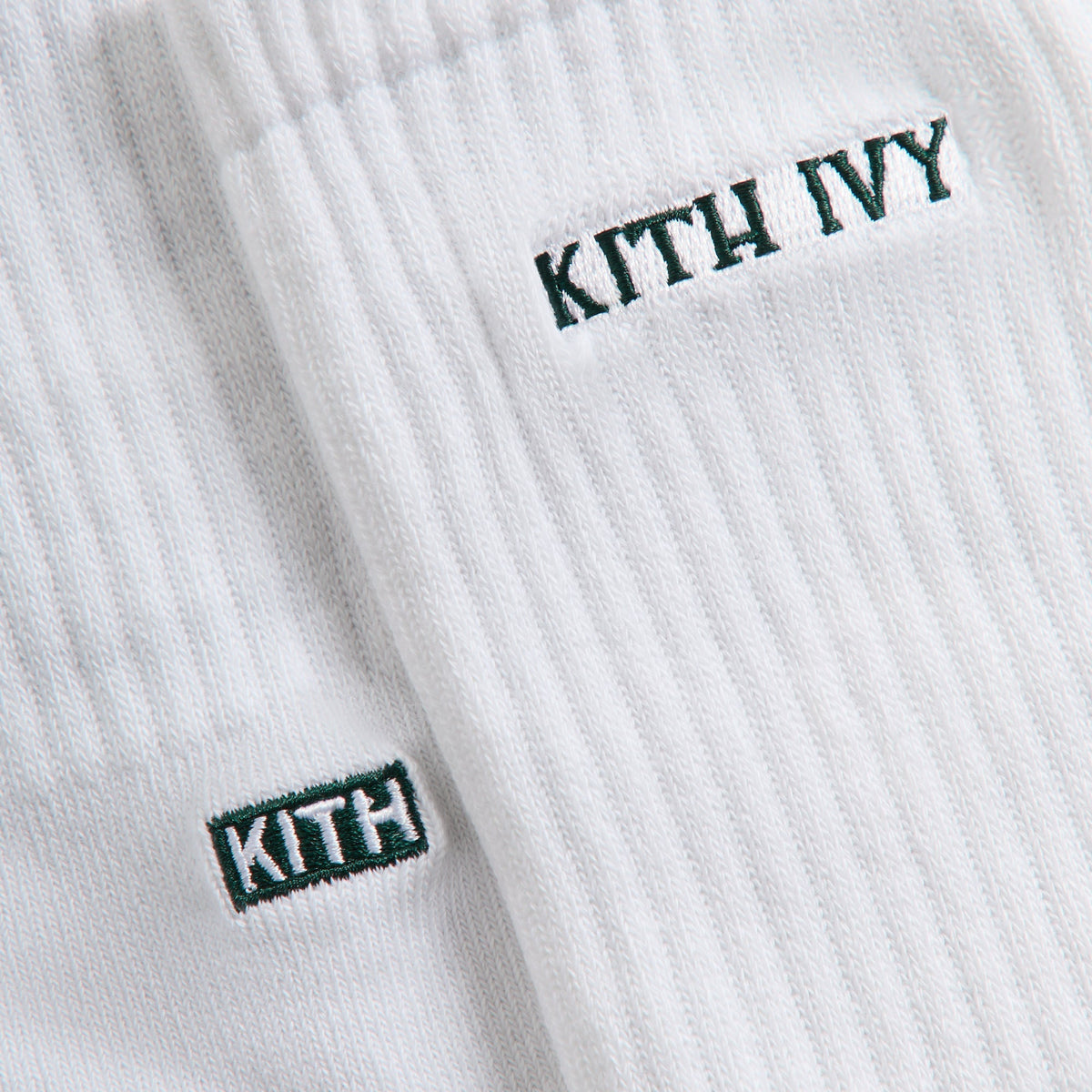 Kith Ivy for Wilson Crew Logo Socks - White - PH