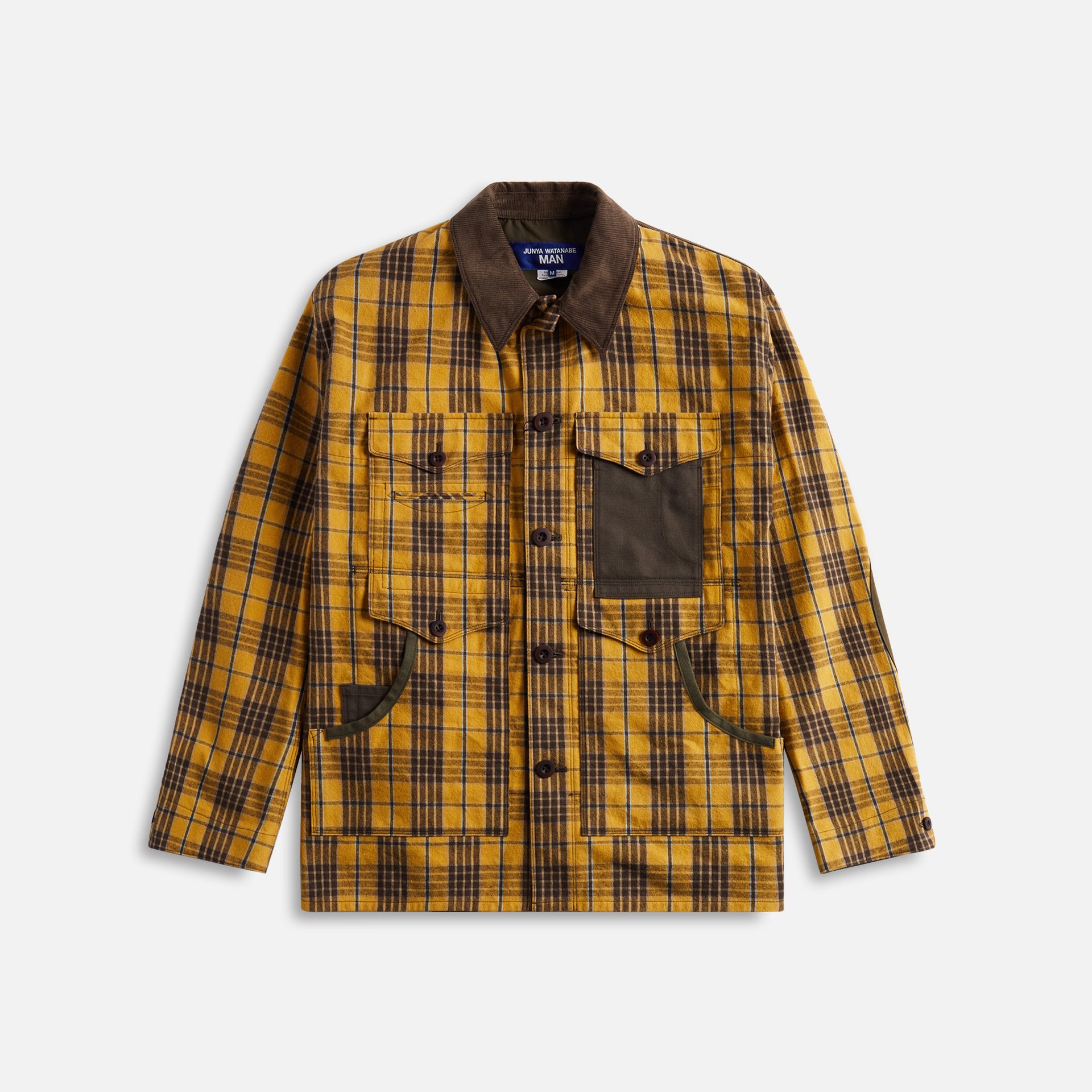 Junya Watanabe MAN Cotton Corduroy Leather Flannel - Duck