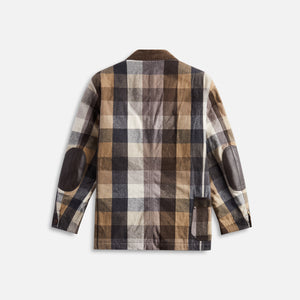 Junya Watanabe MAN Cotton Corduroy Leather Flannel - Flannel Check