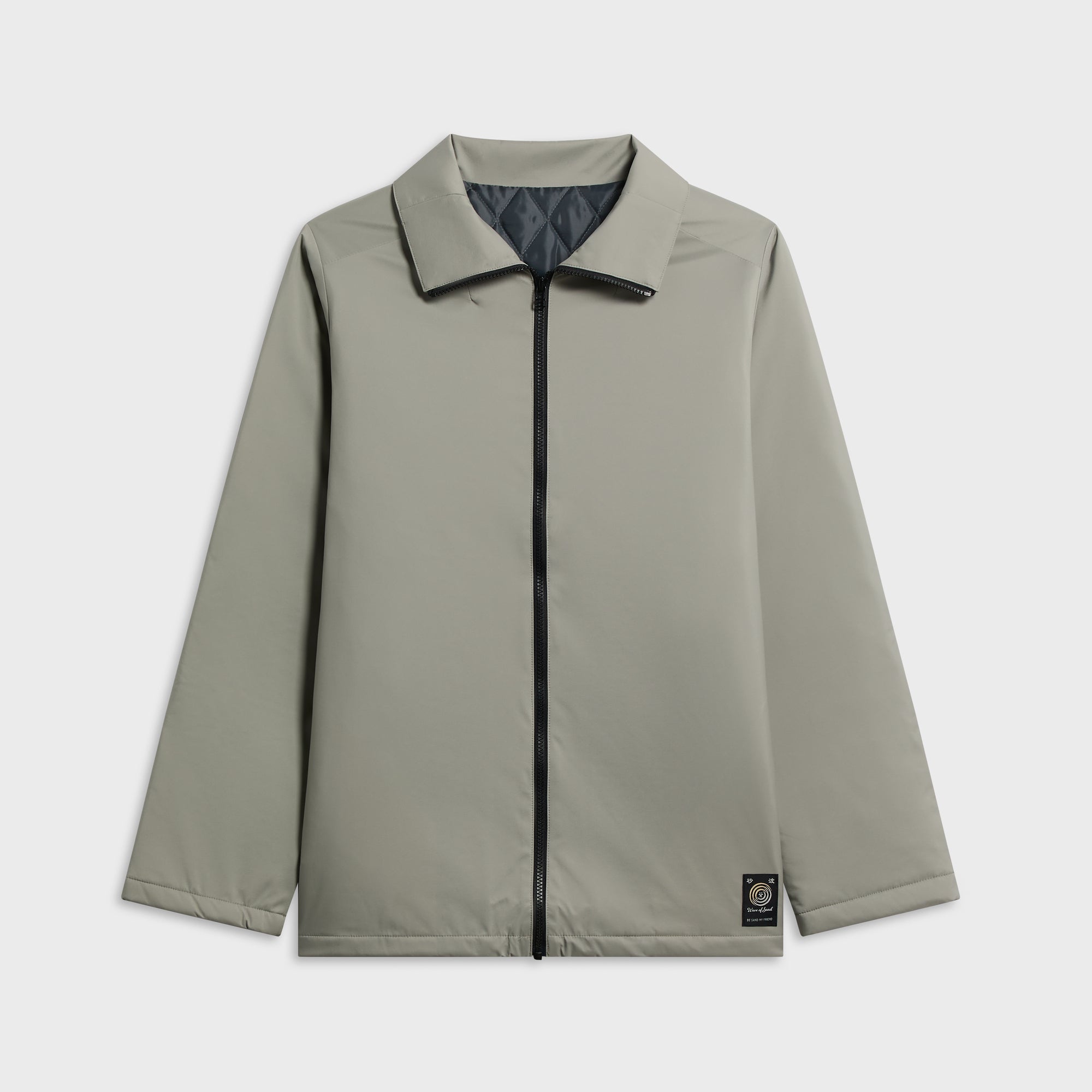 Wave of Sand Three Layer High Neck Jacket - Sumi – Kith