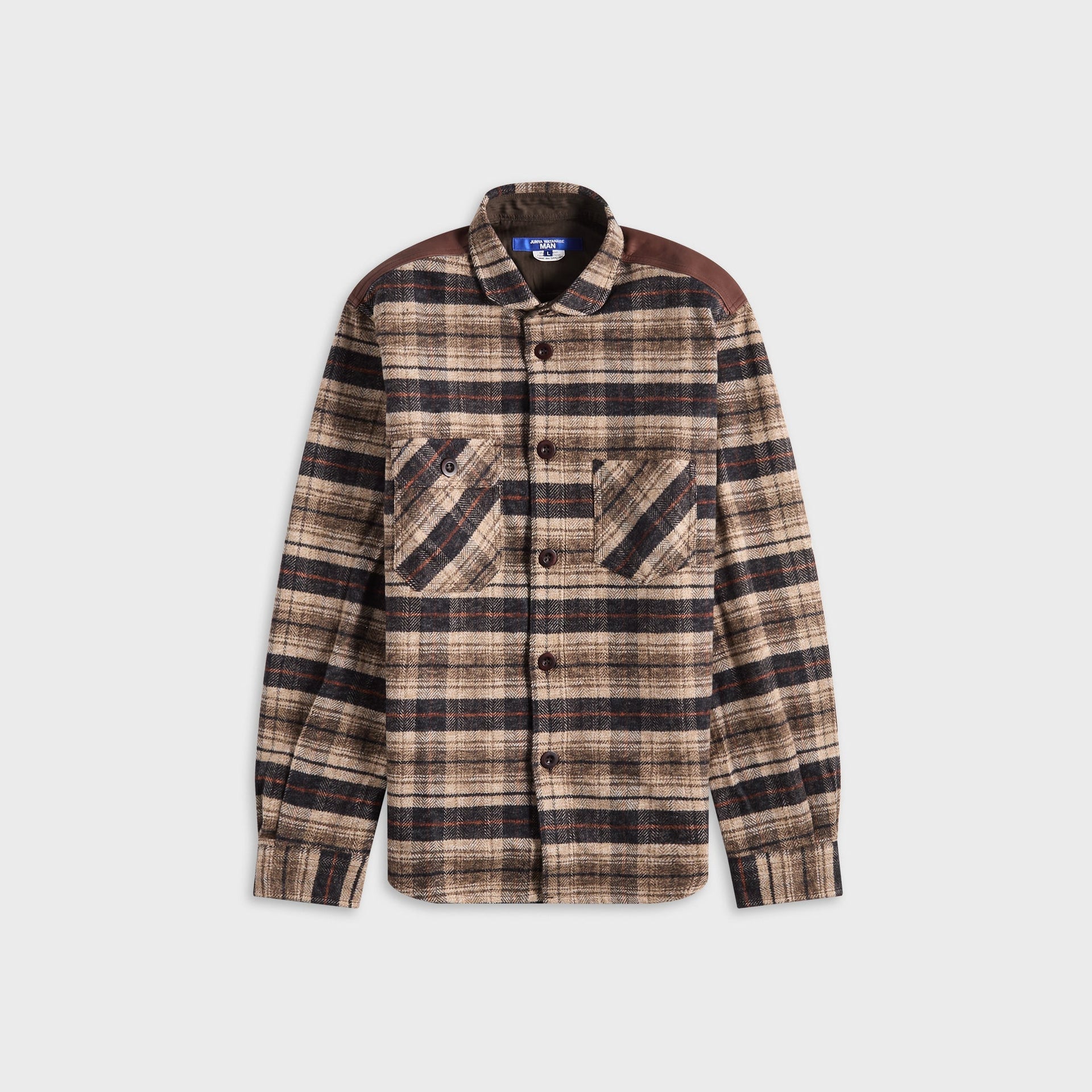 Junya Watanabe MAN Shirt - Brown Plaid