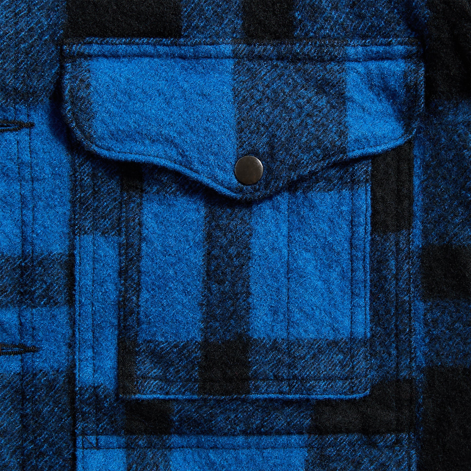 Junya Watanabe MAN Filson Check Jacket - Blue / Black – Kith