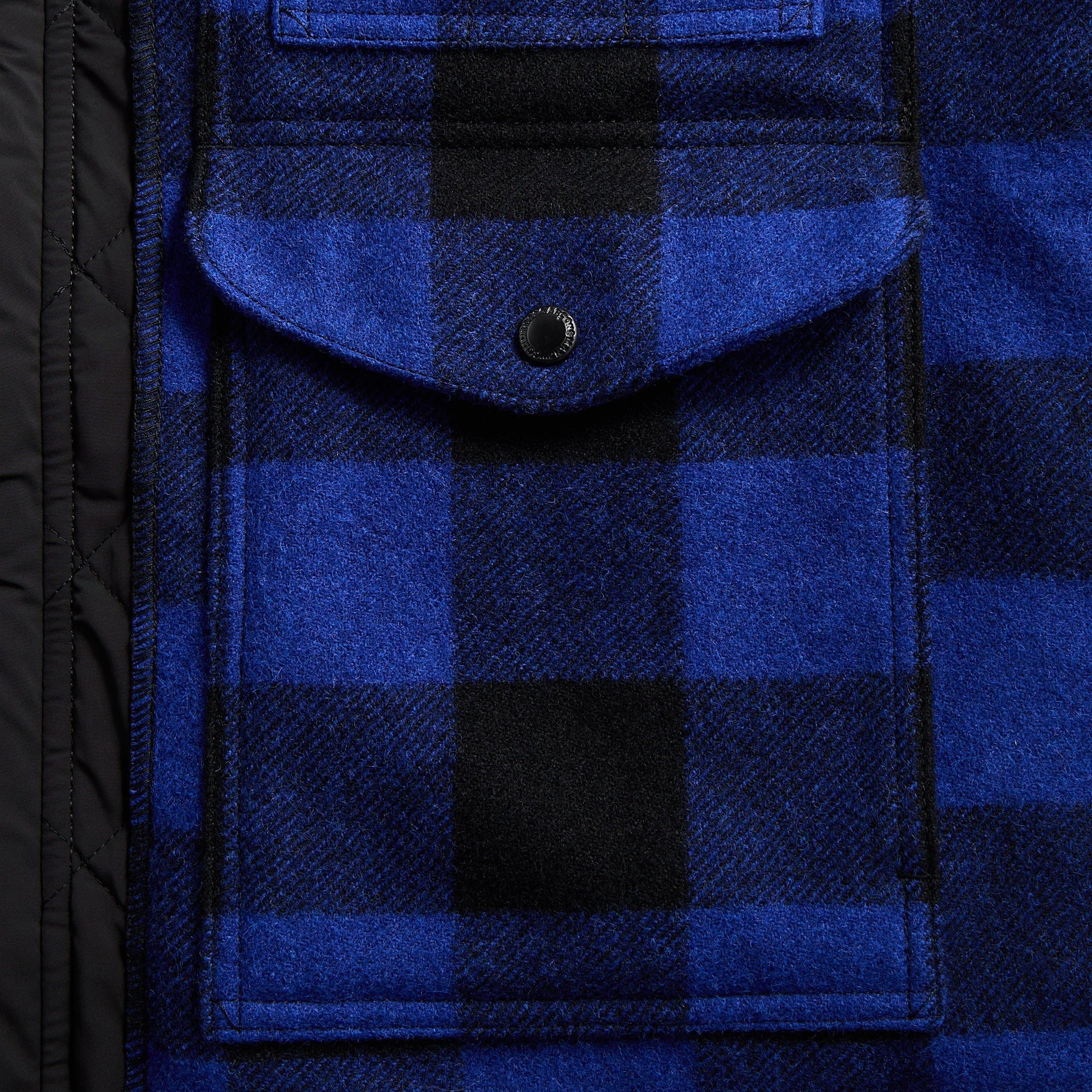 Junya Watanabe MAN Wool Jacket - Blue Plaid