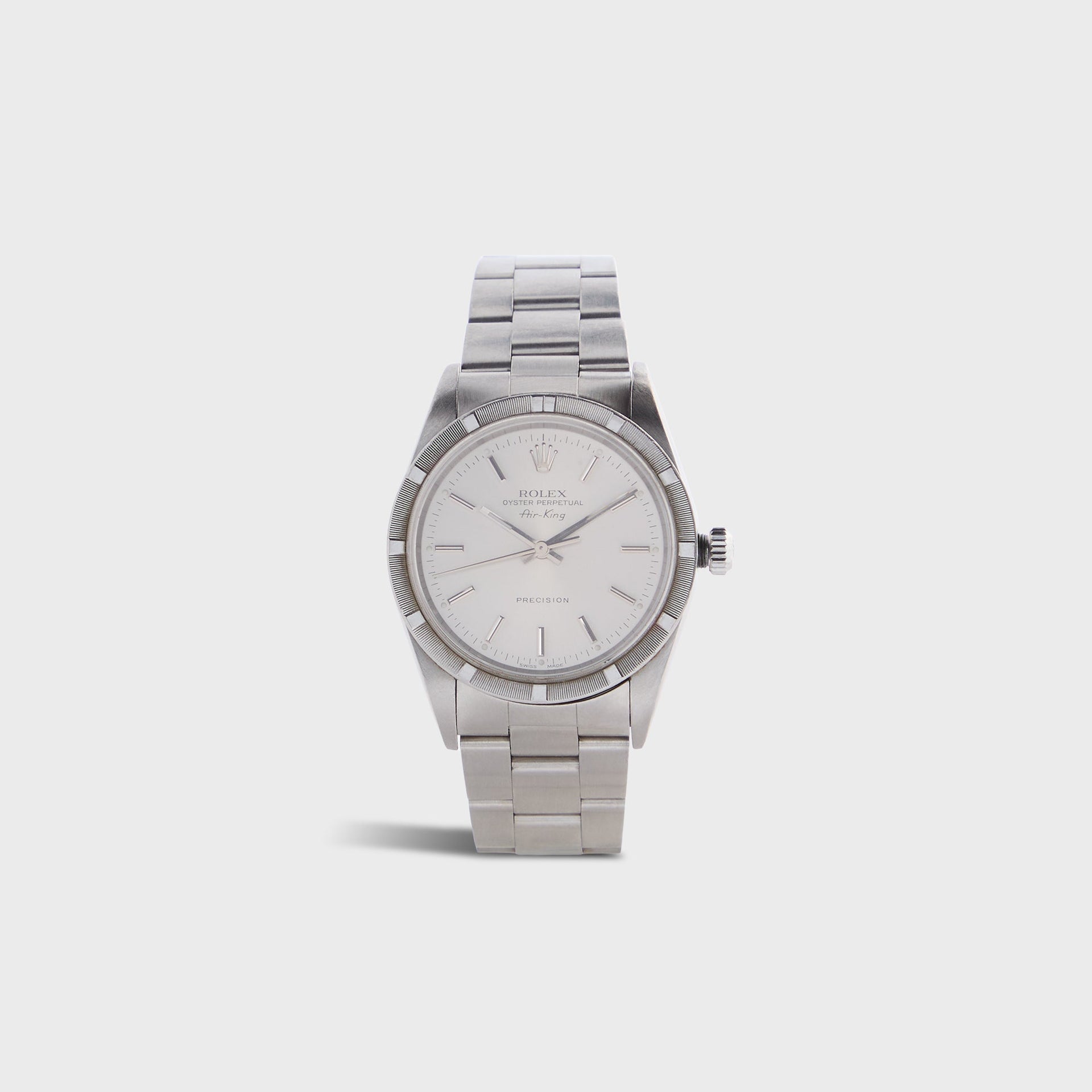 Wind Vintage Rolex Air-King Reference 14010 Unpolished - Silver
