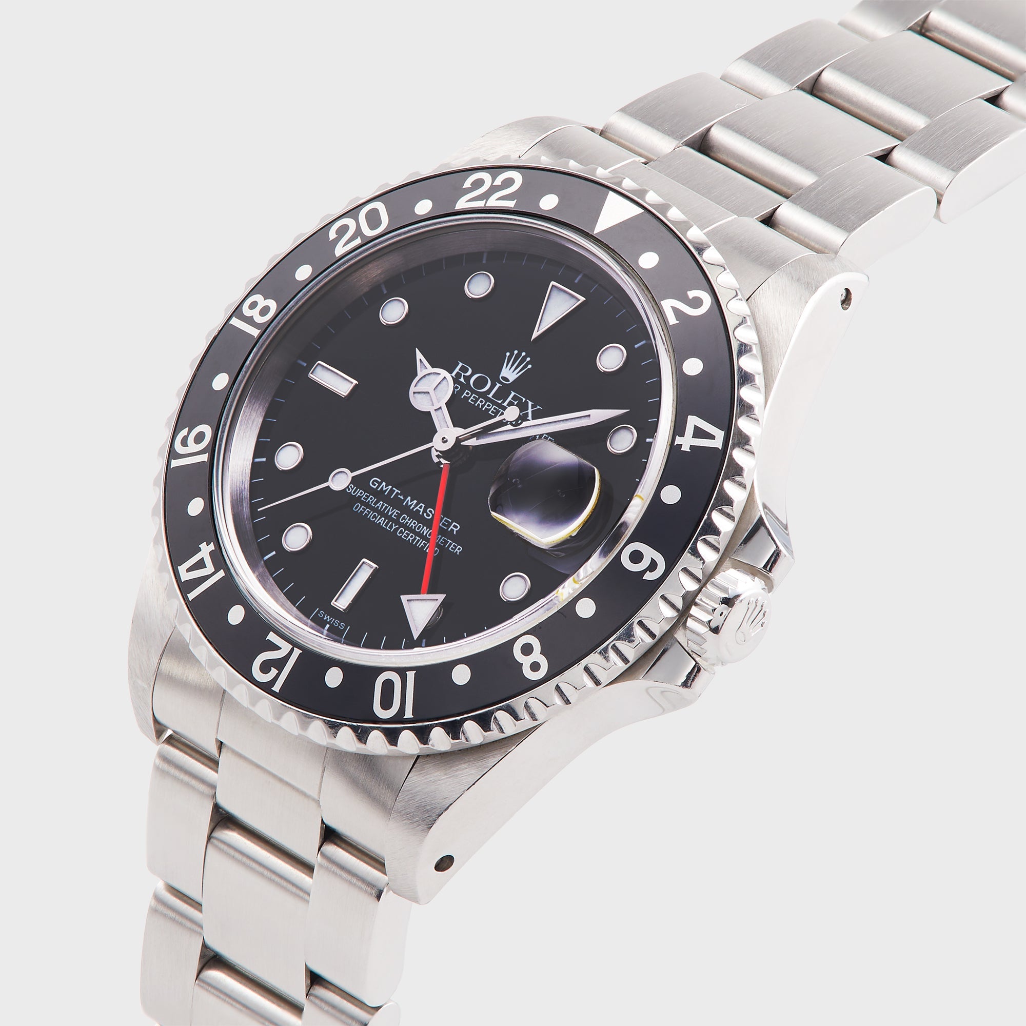 Wind Vintage Rolex GMT-Master Reference 16753 Unpolished – Kith