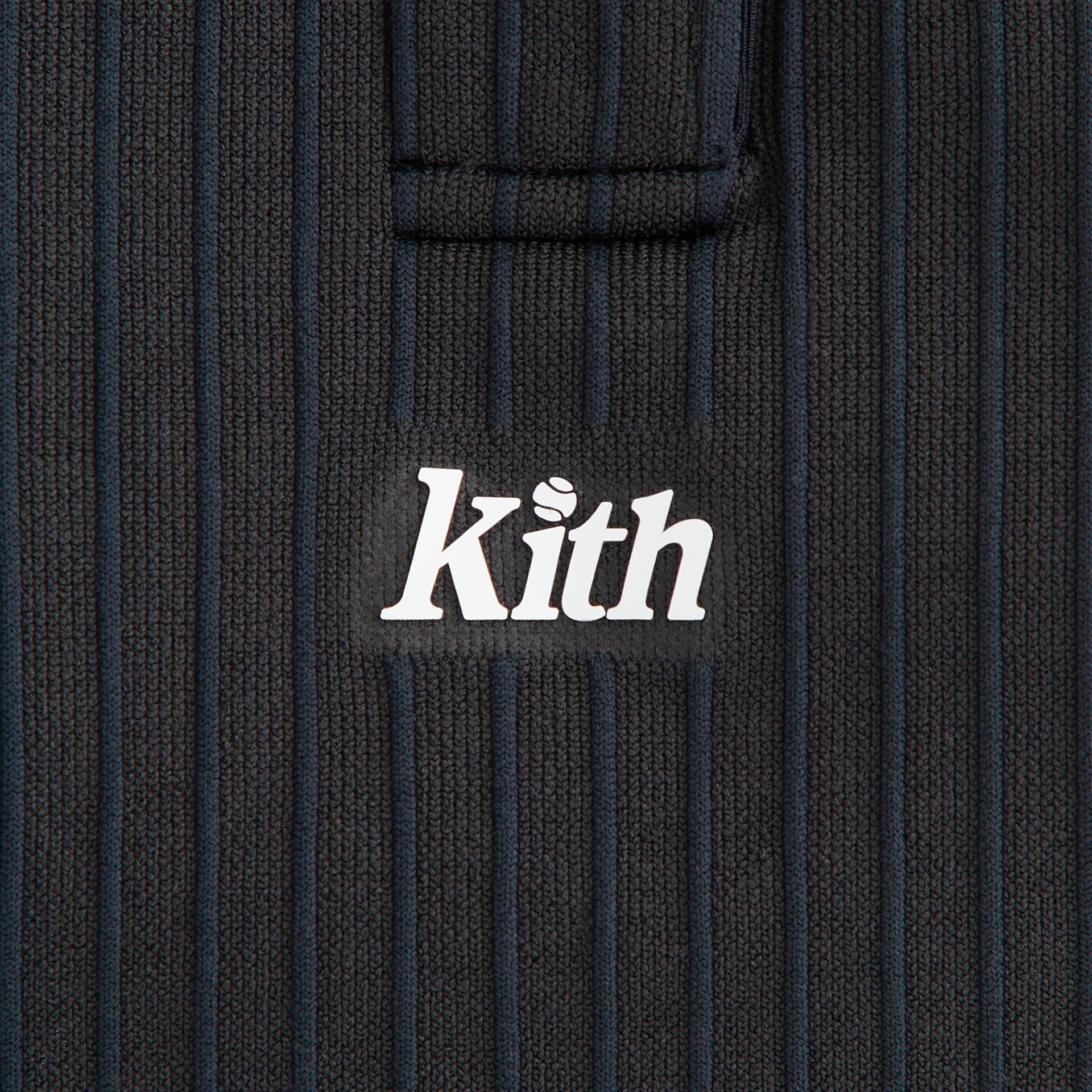 Kith Women for Wilson Classic Cropped Polo - Black PH