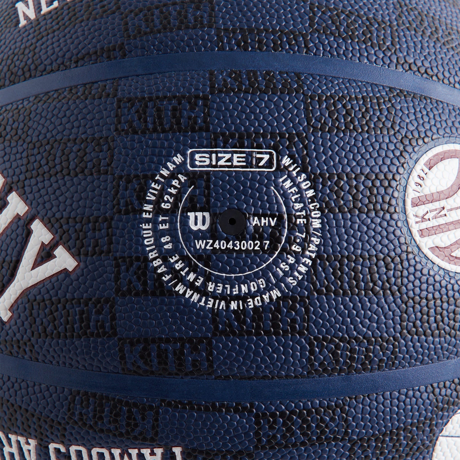 Kith & Wilson for the New York Knicks Basketball - Navy - PH