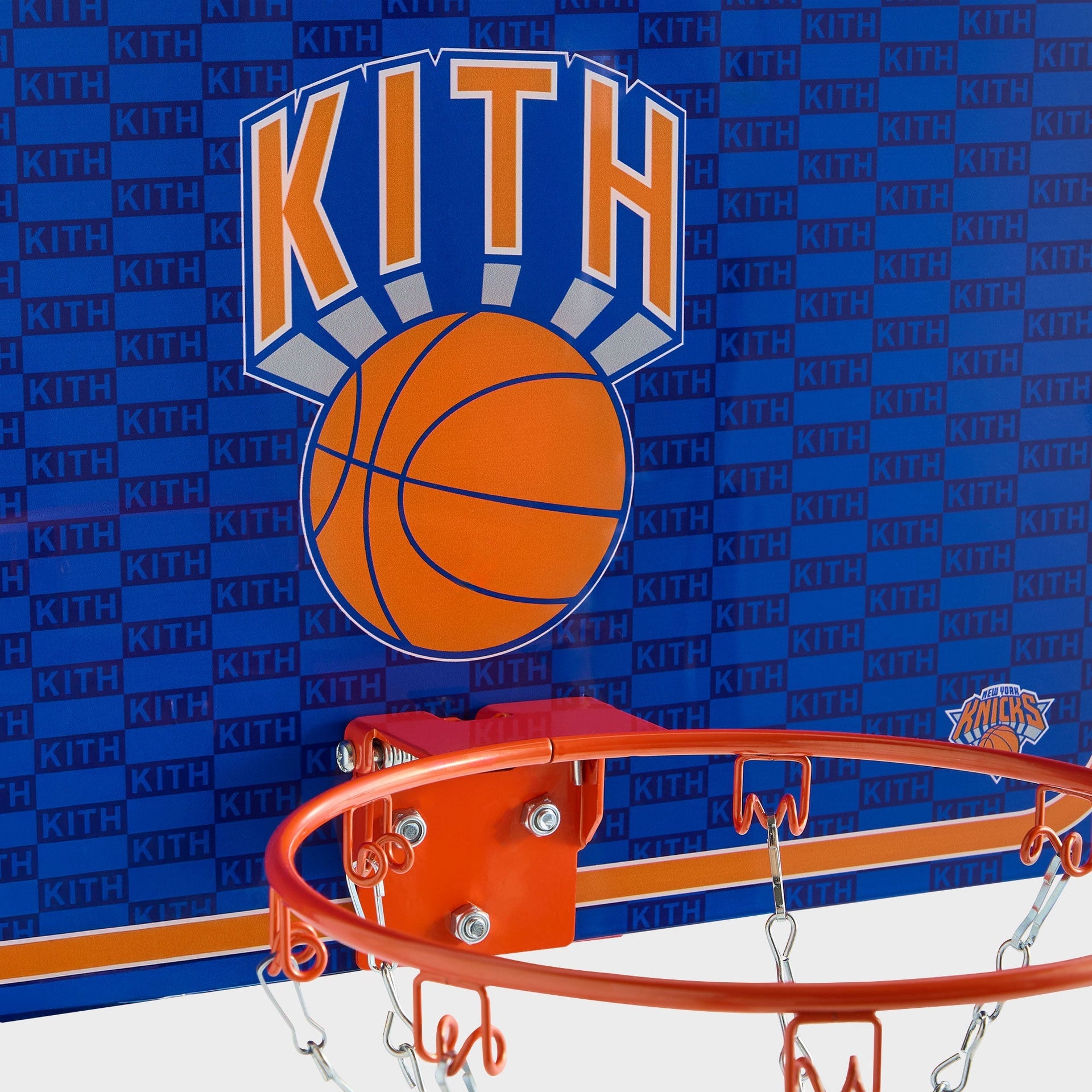 Kith & Wilson for the New York Knicks Mini Hoop - Navy / Orange - PH