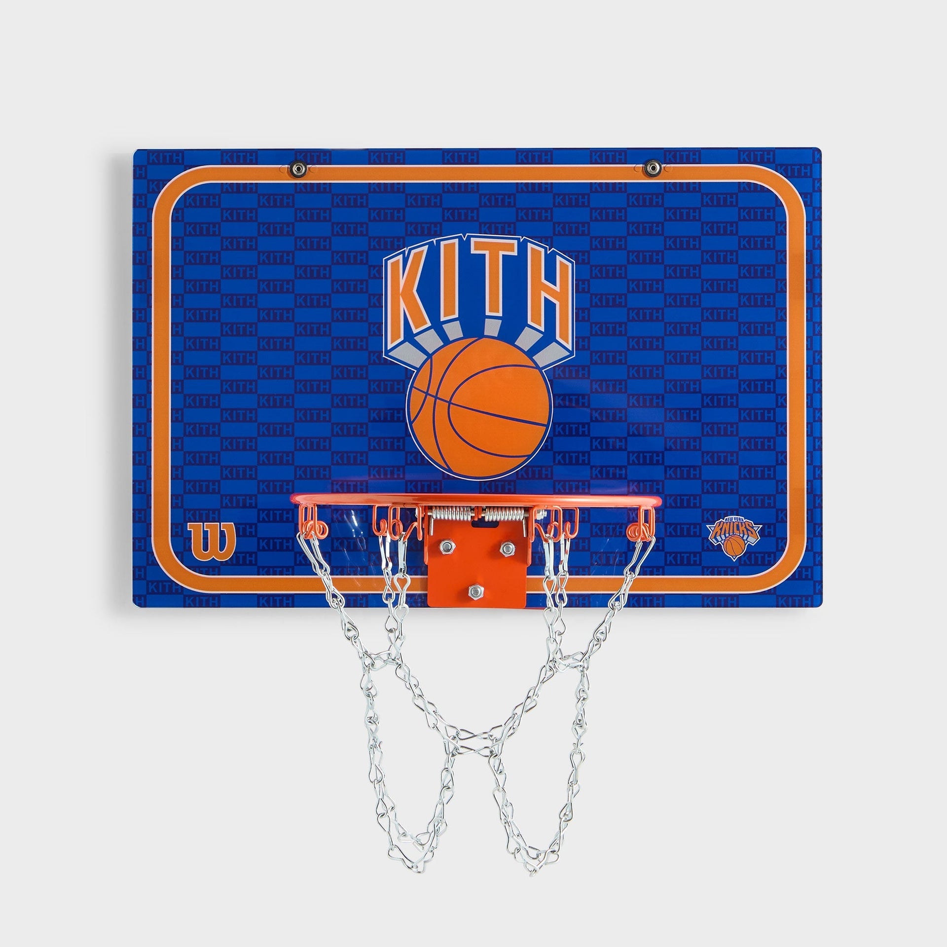 Kith & Wilson for the New York Knicks Mini Hoop - Navy / Orange - PH