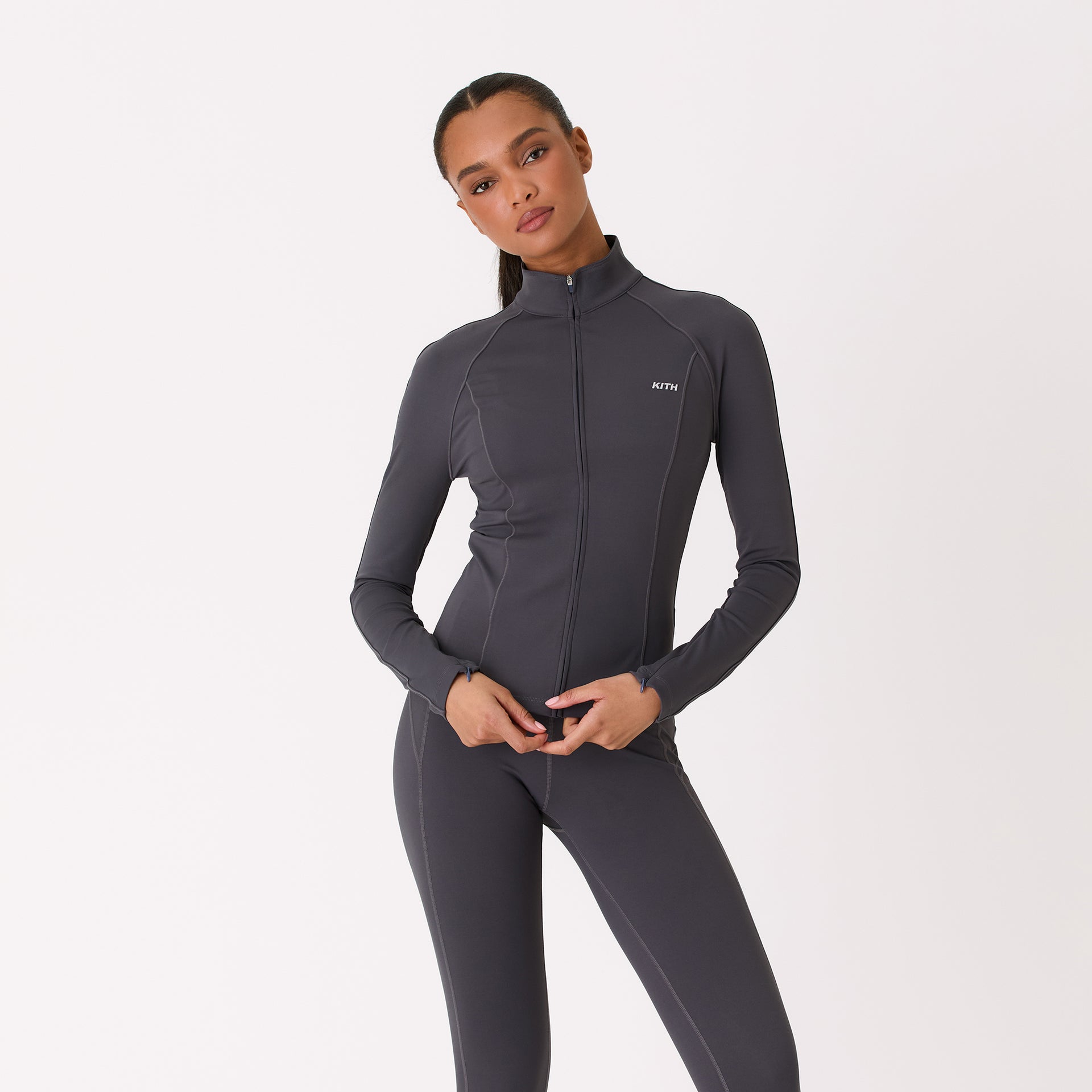 Kith Women Alida Active Zip Top - Gotham